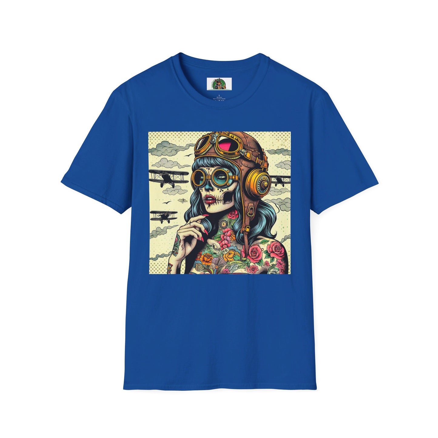 Zombie Girl T-Shirt Printify S Royal 