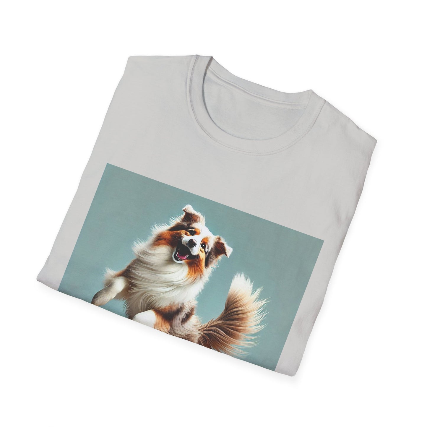 Dog Lover T-Shirt - Dancing Dog Australian Shepherd