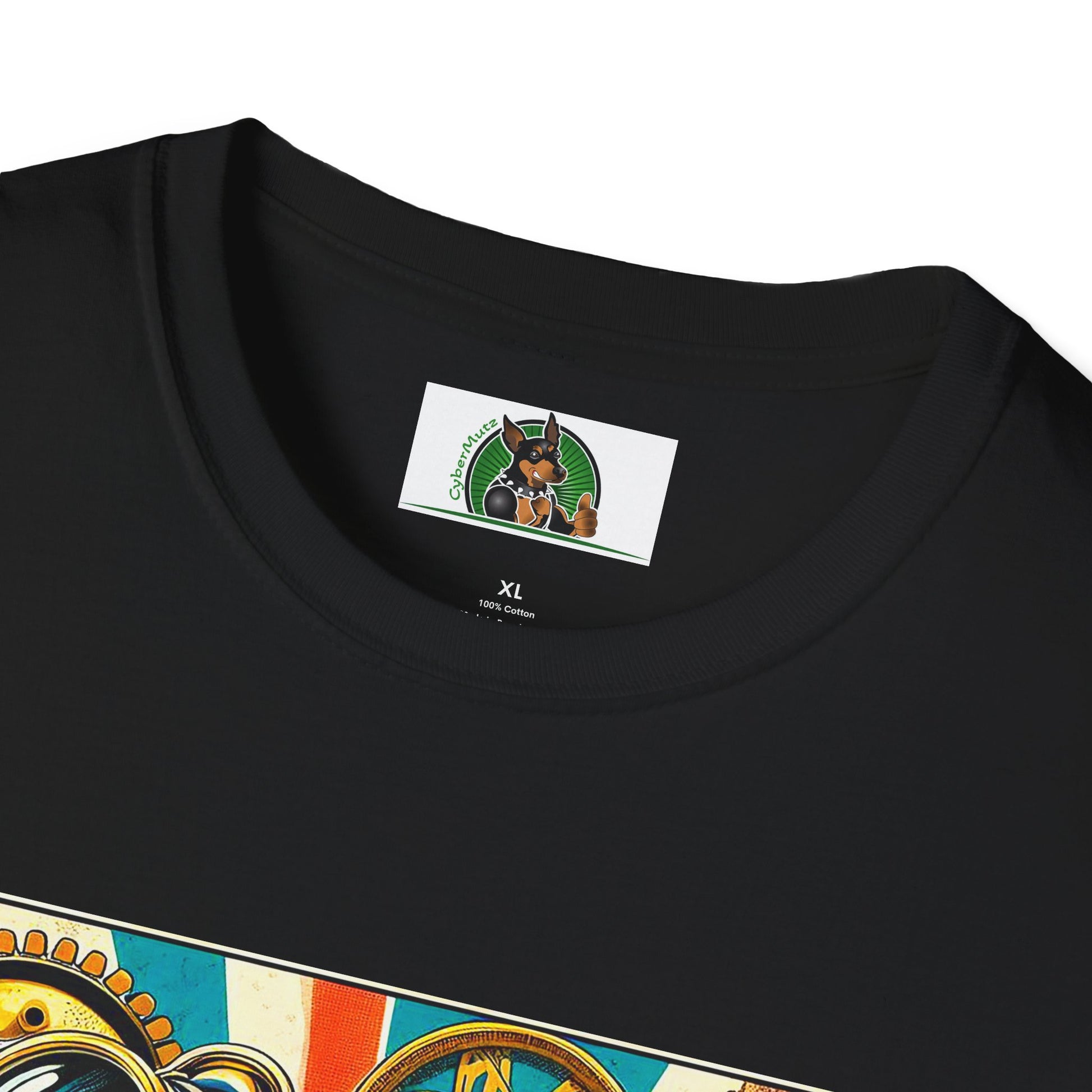 Jack Russell Steampunk T-Shirt Printify