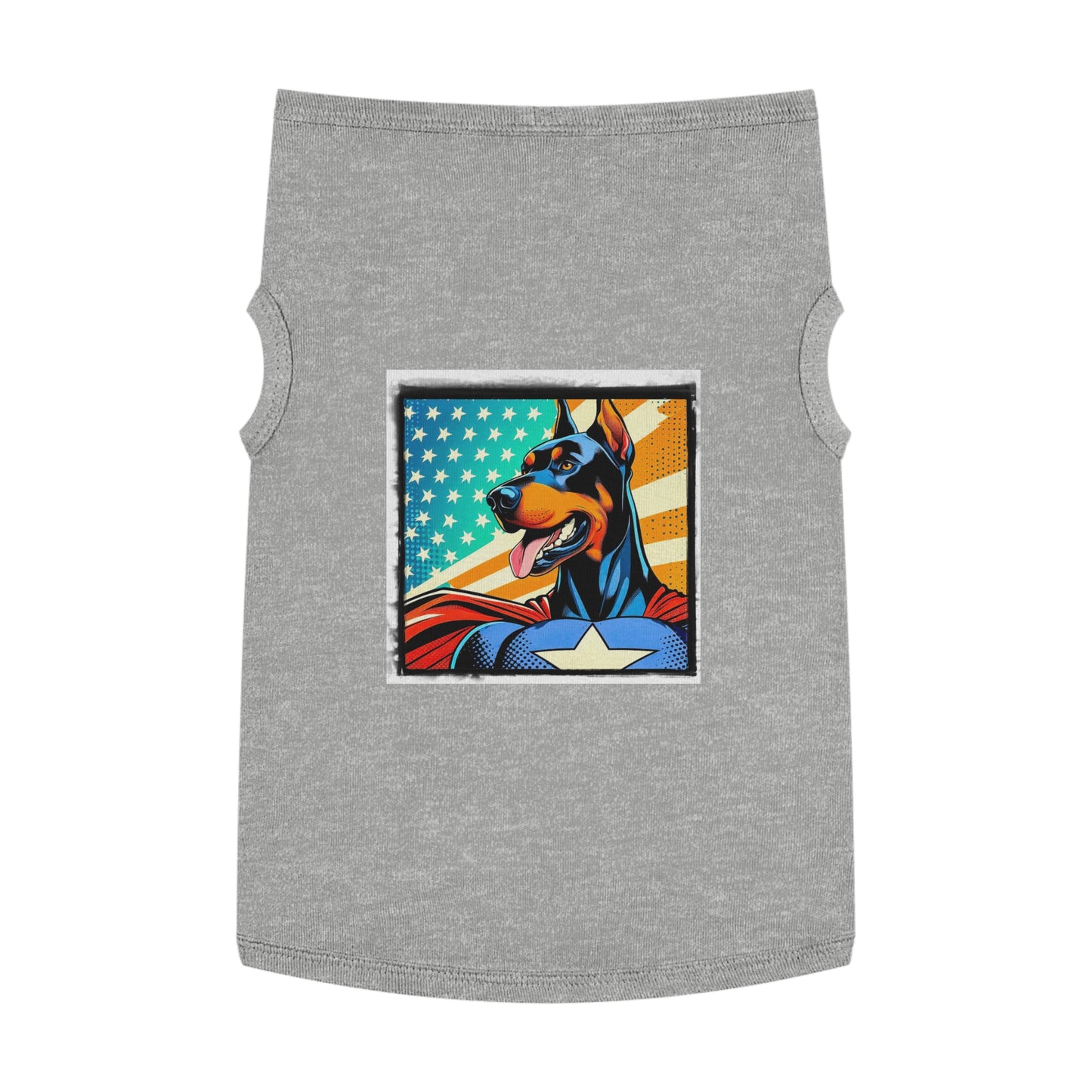 Pet Tank Top Doberman Pets Printify XL Heather