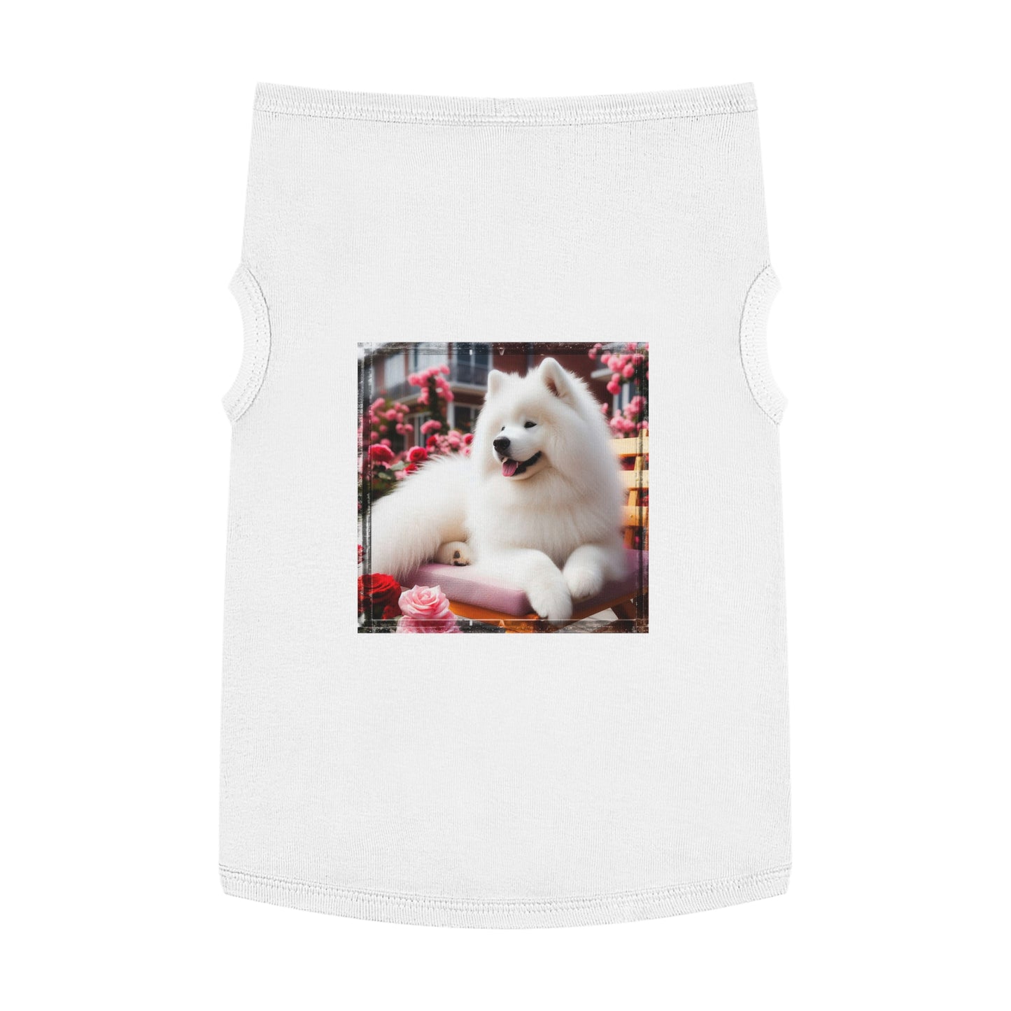 Pet Tank Top Husky Pets Printify XL White 