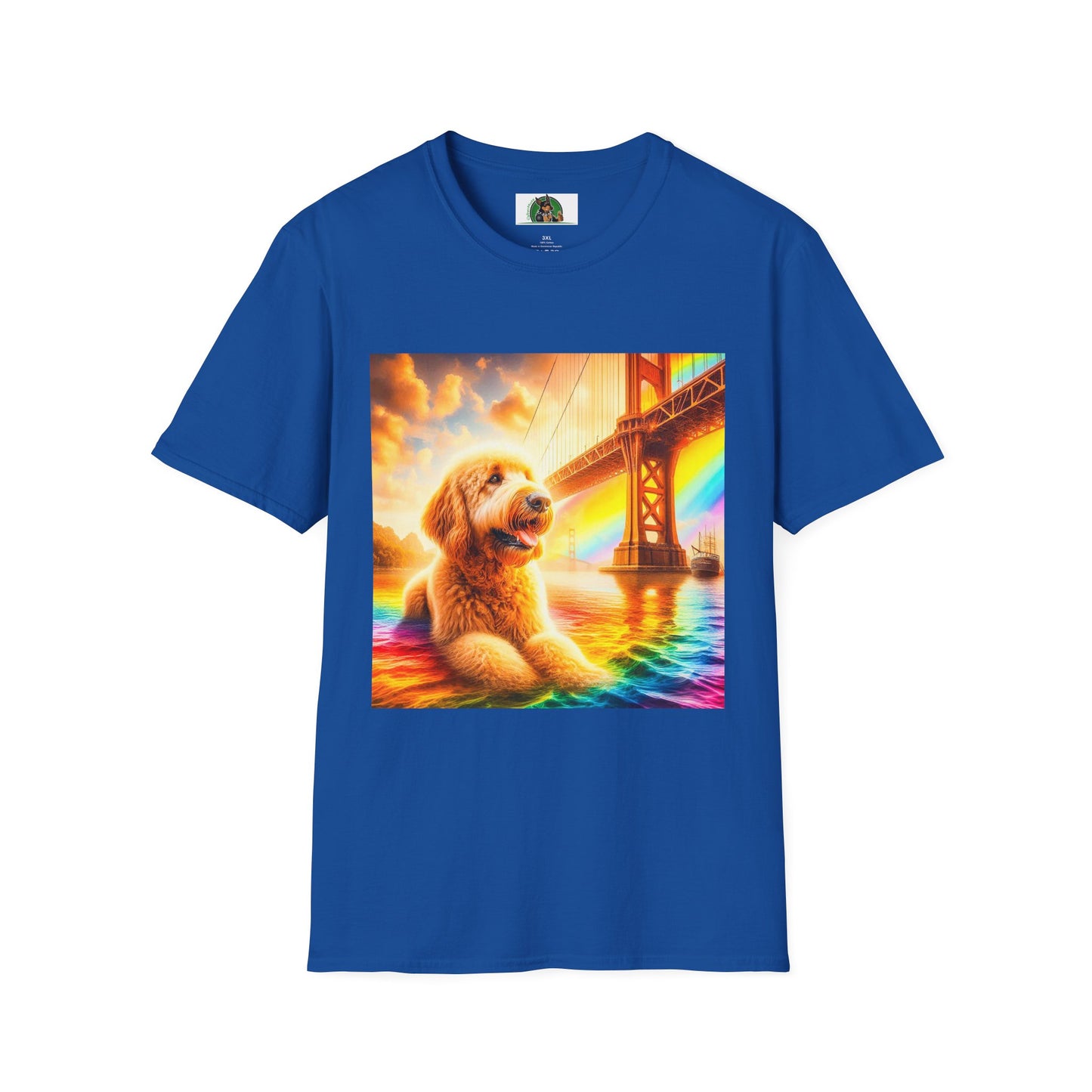 Golden Doodle T-Shirt Printify XS Royal