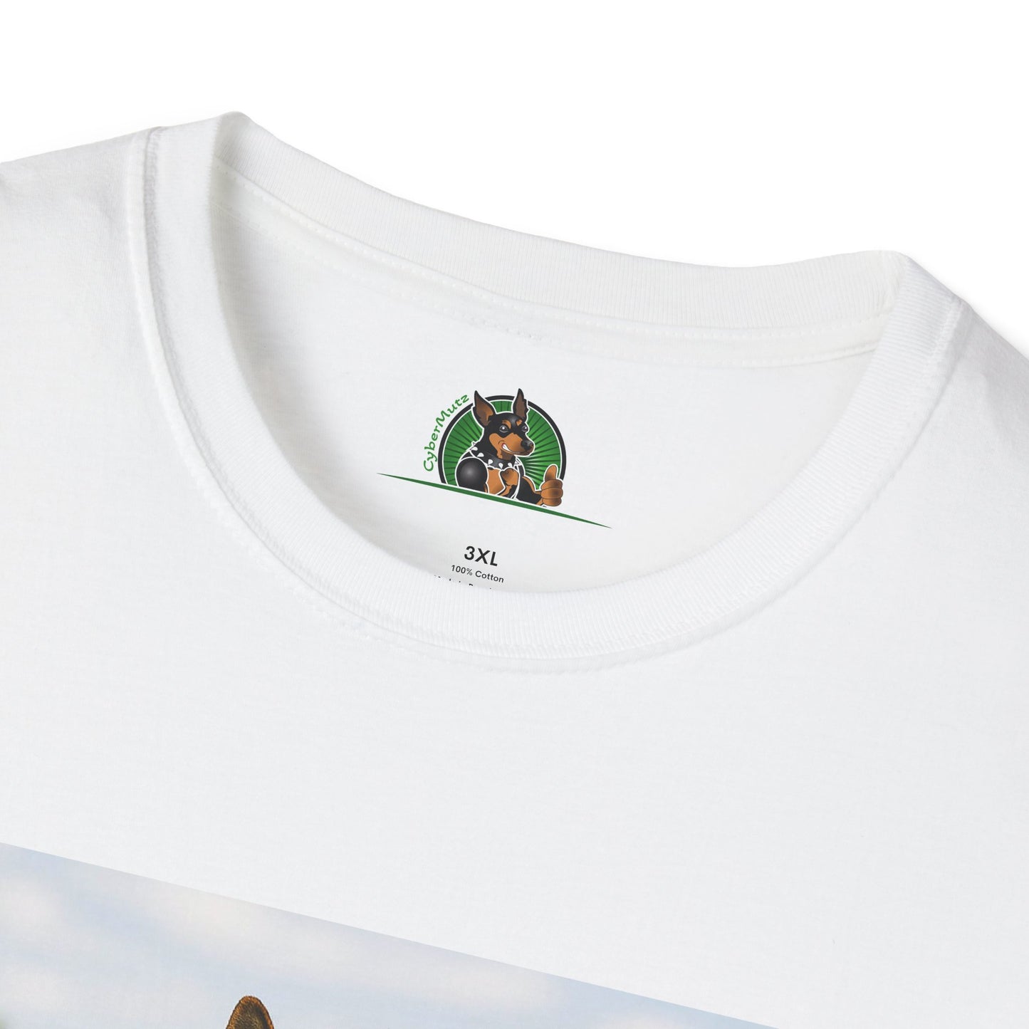 Sports German Shepherd Golf T-Shirt T-Shirt Printify