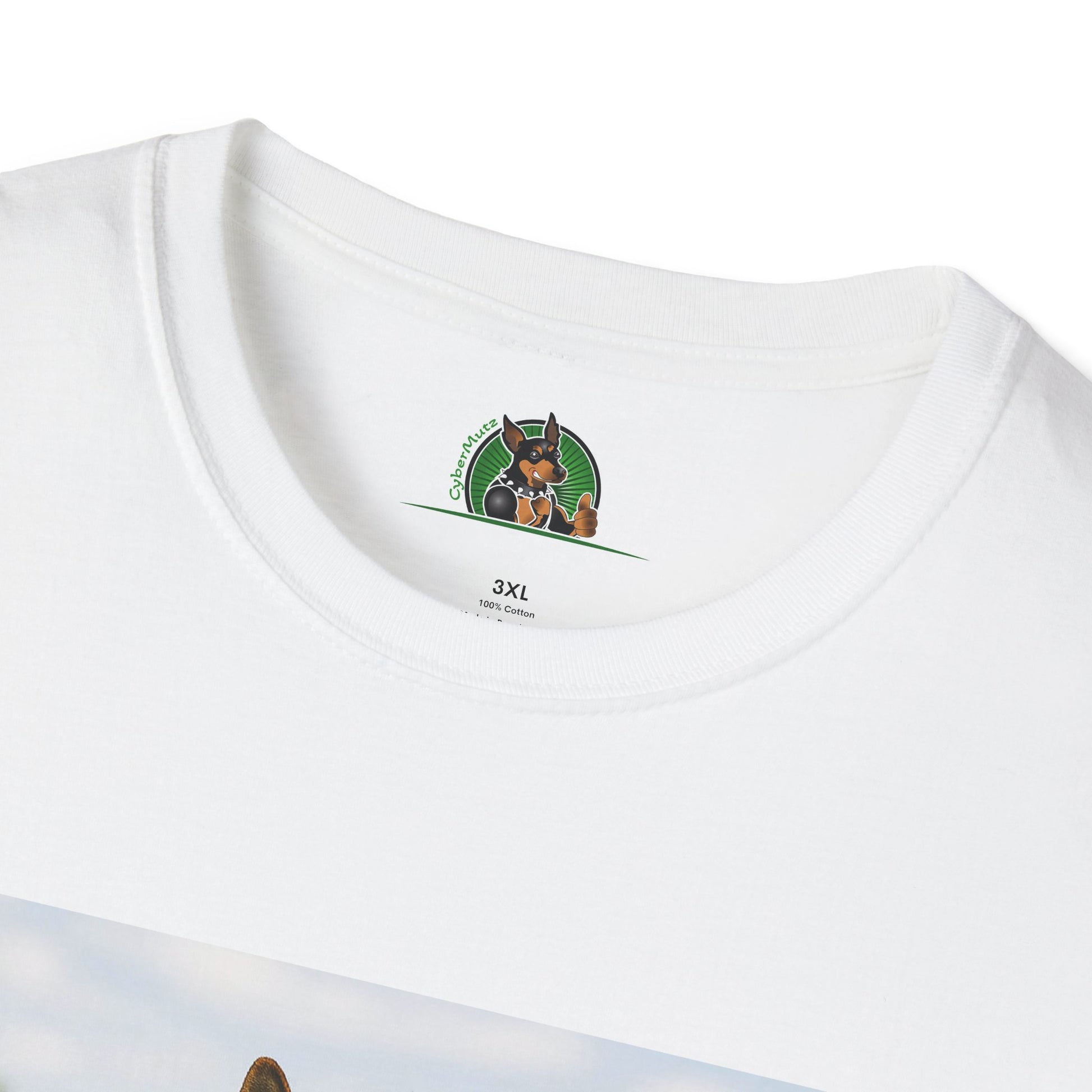 Sports German Shepherd Golf T-Shirt T-Shirt Printify