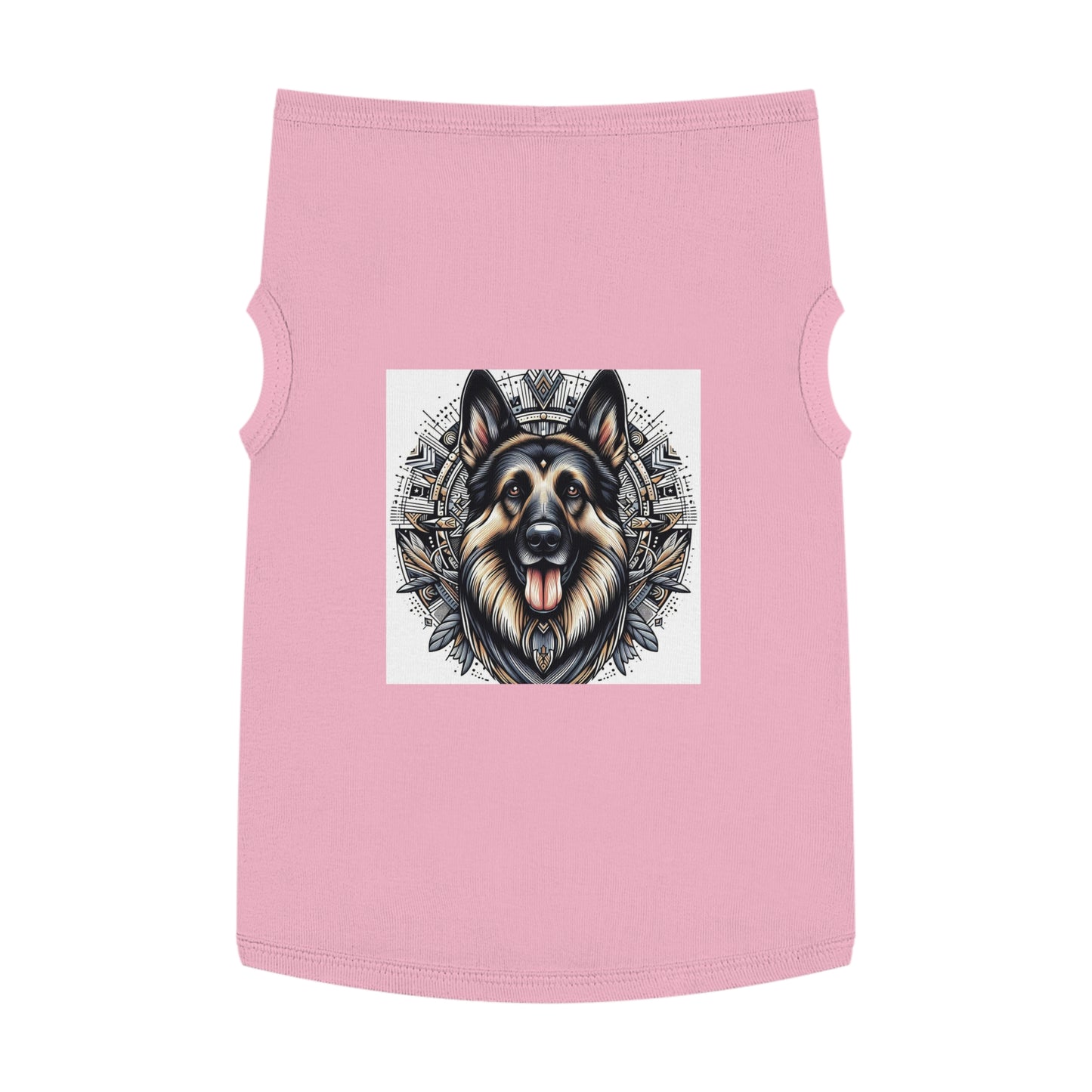 Pet Tank Top German Shepherd Pets Printify XL Pink 