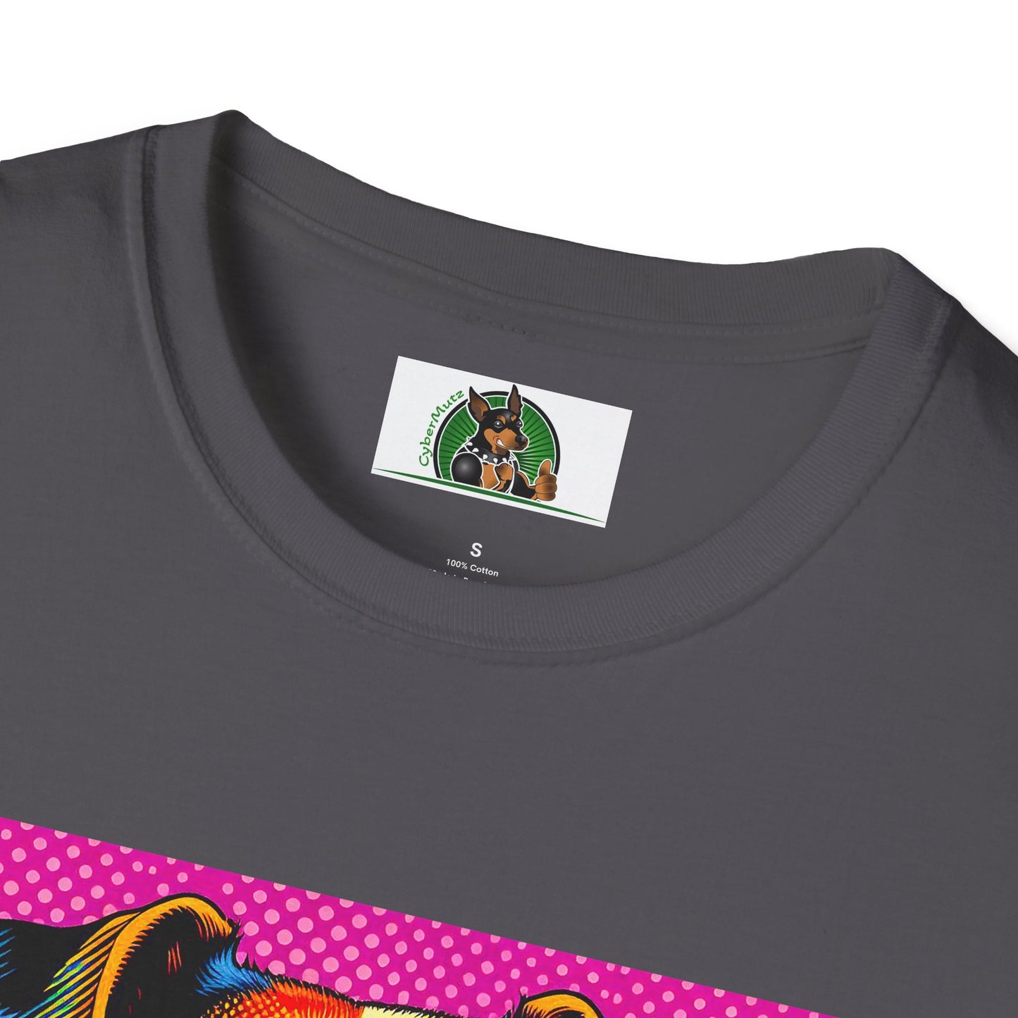 Jack Russell Pink Pop Art T-Shirt Printify