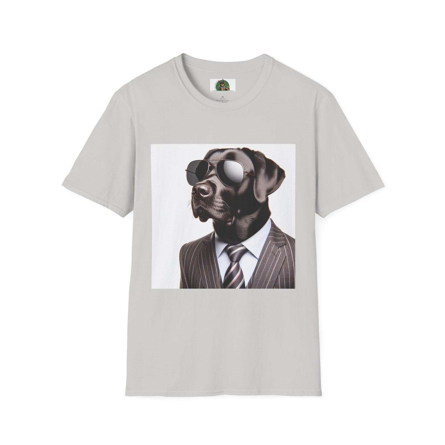 Labrador Retriever T-Shirt Printify S Ice Grey 