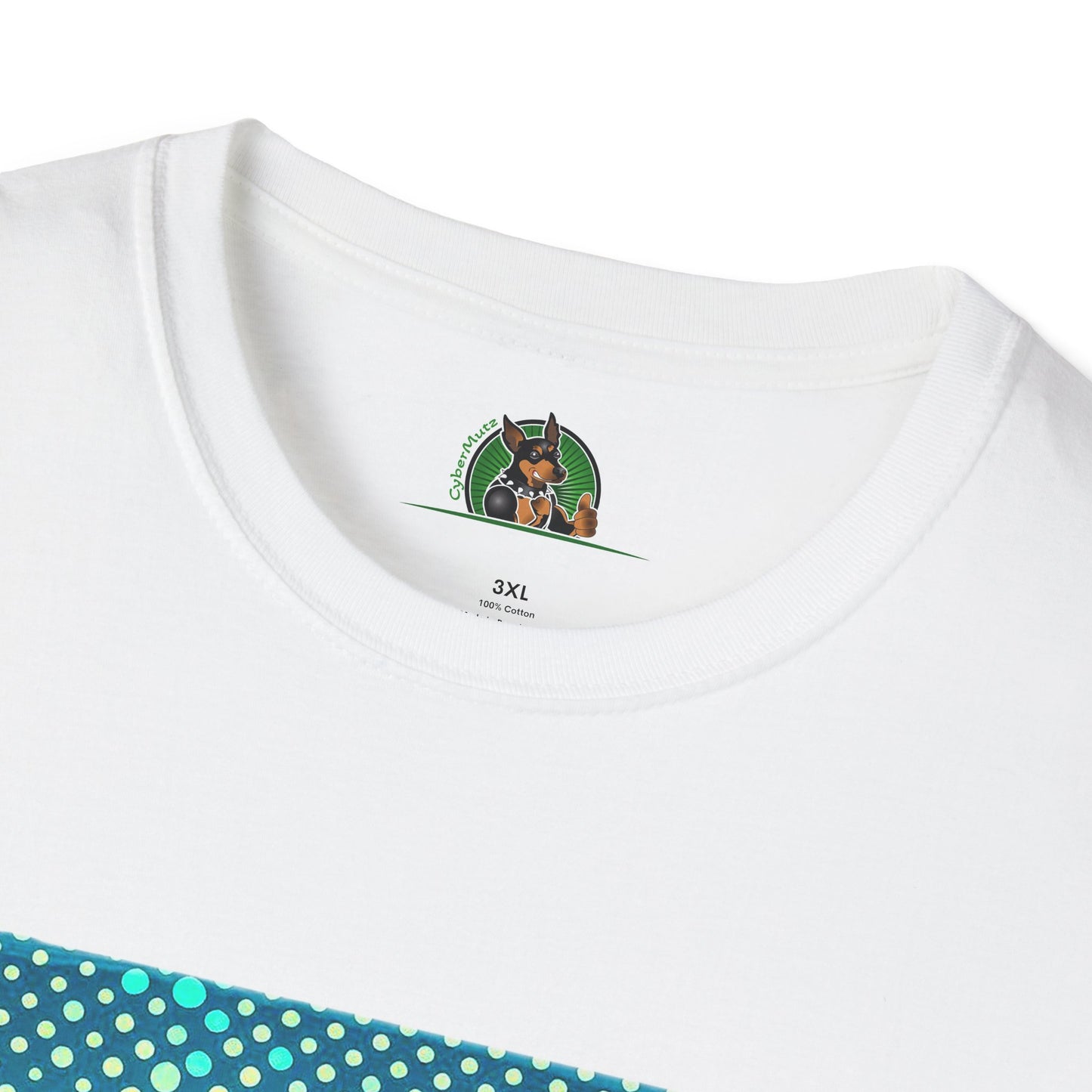 Wacky Australian Shepherd Dog In Colorful Car T-Shirt Printify