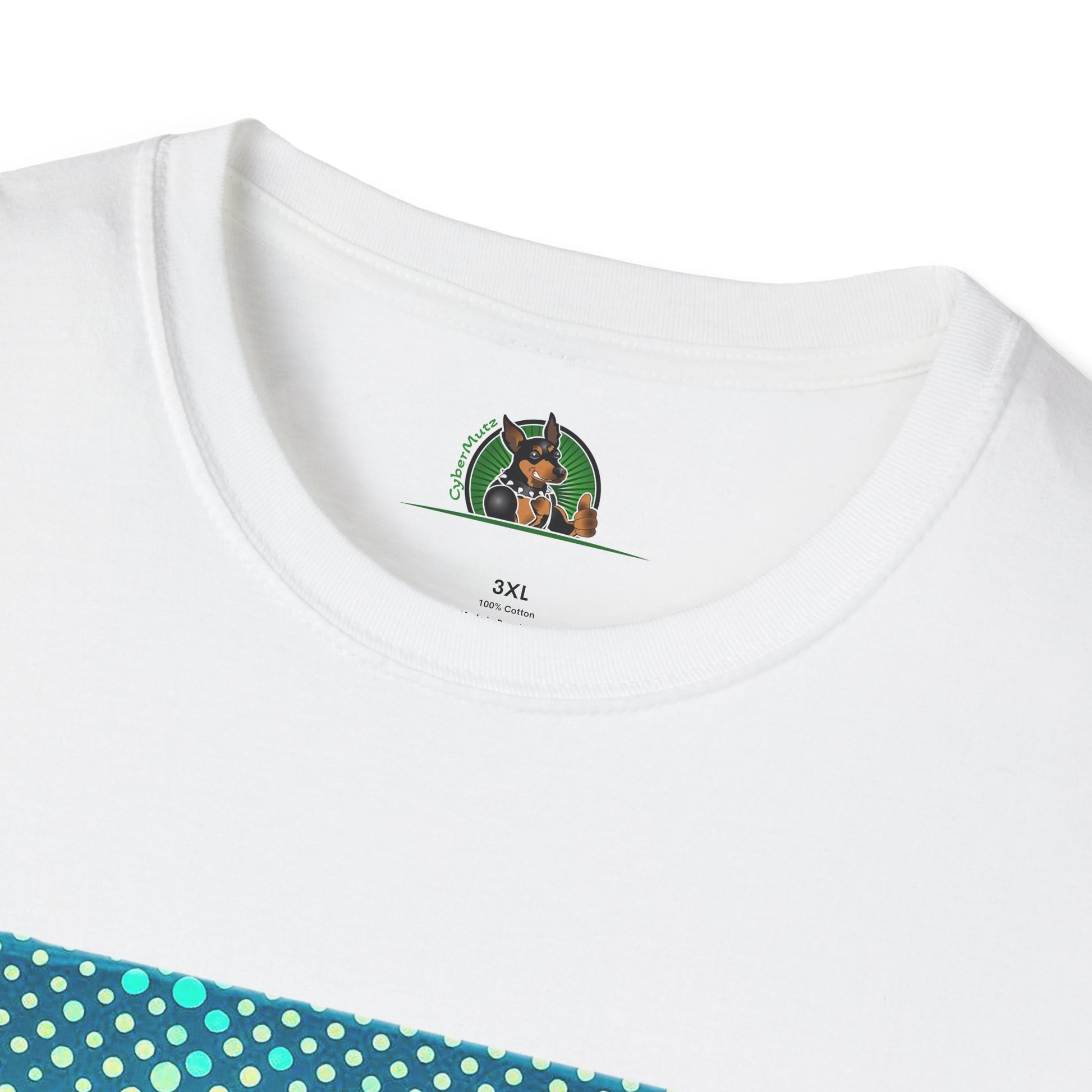 Wacky Australian Shepherd Dog In Colorful Car T-Shirt Printify