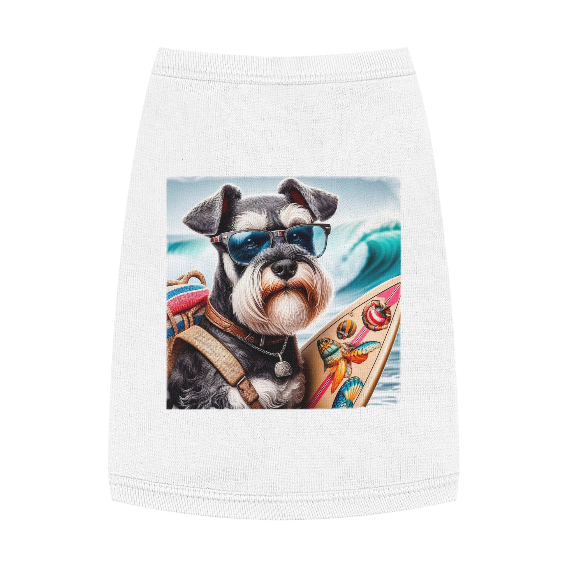 Pet Tank Top Miniature Schnauzer Pets Printify   