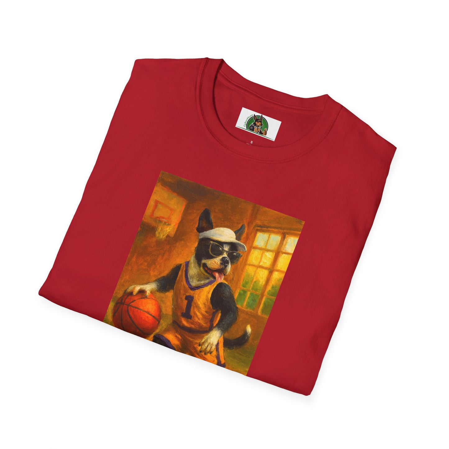 Sports Beagle Basketball T-Shirt