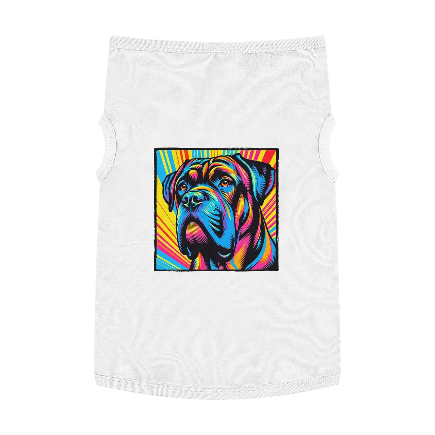 Pet Tank Top Cane Corso Pets Printify XL White 