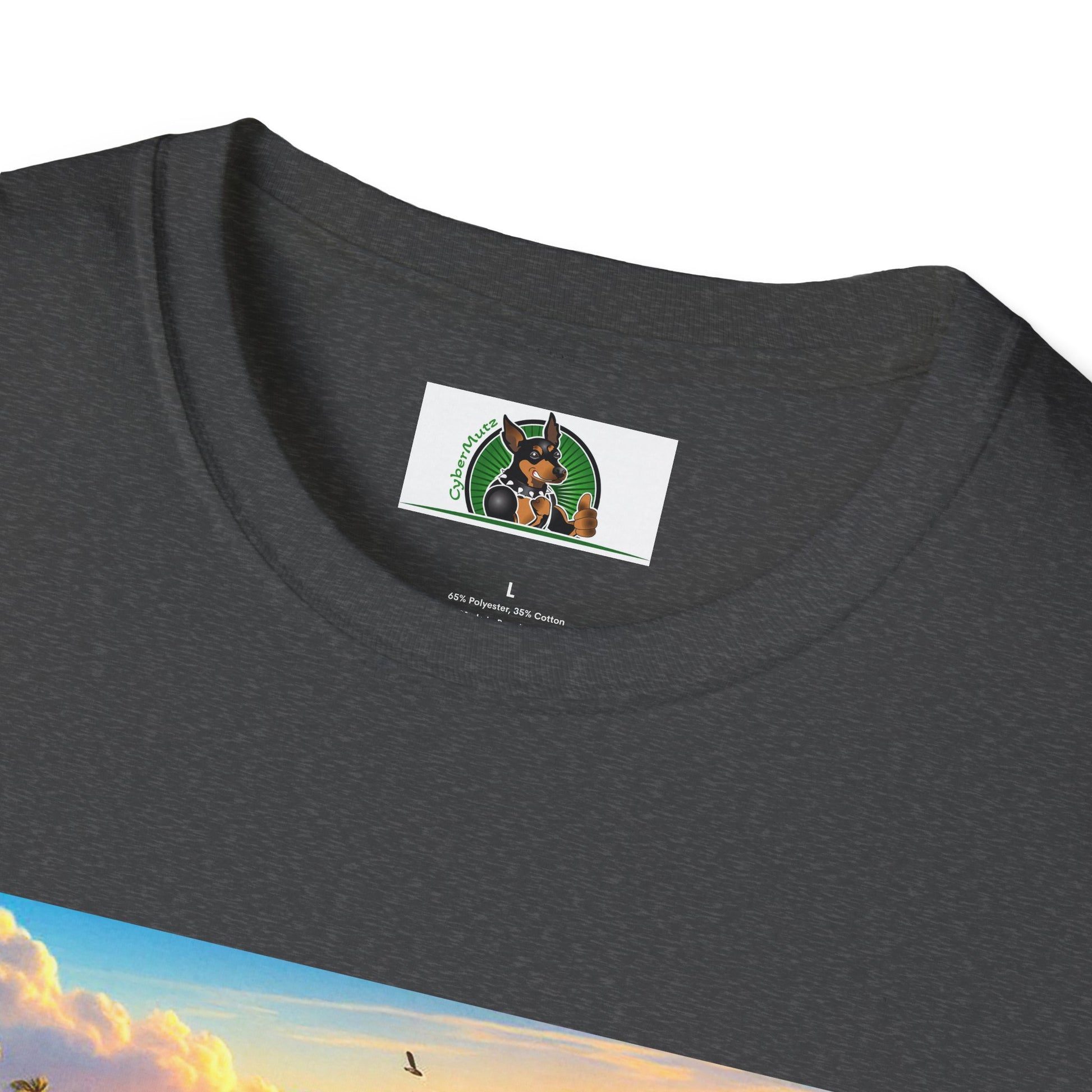 Jack Russell Boogie Boarding T-Shirt Printify