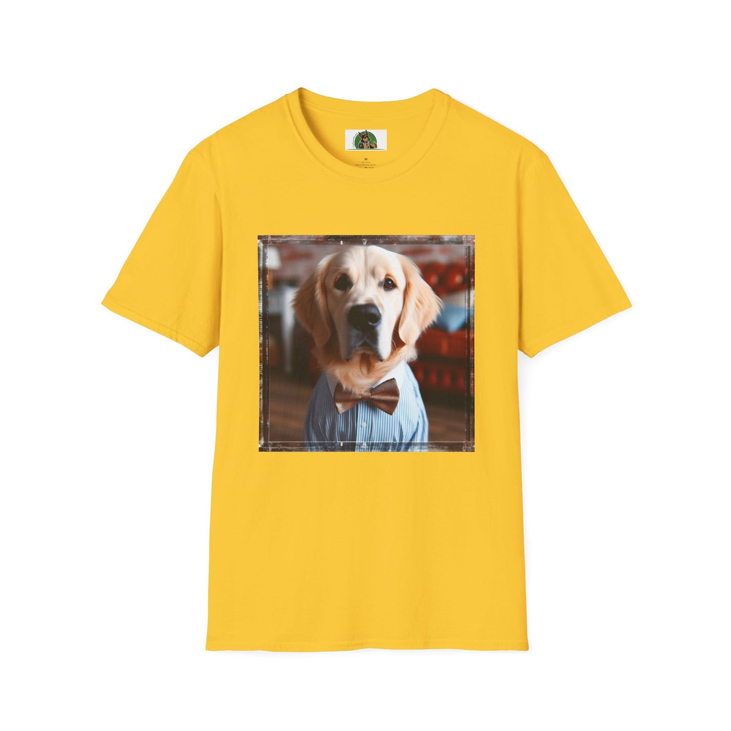 Golden Retriever working dog shirt T-Shirt Printify S Daisy