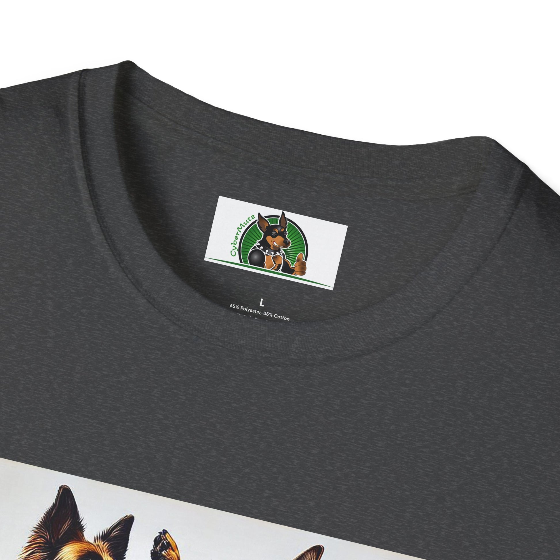 Dancing German Shepherd Unisex T-Shirt T-Shirt Printify