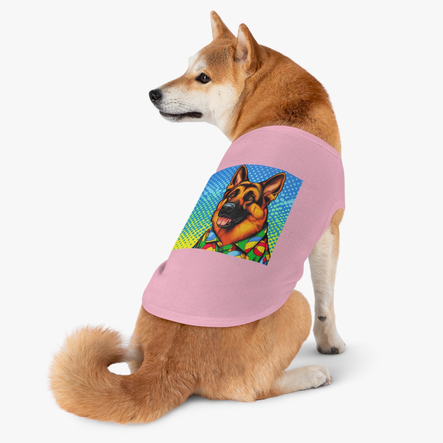 Pet Tank Top Gorman Shepherd fun shirt