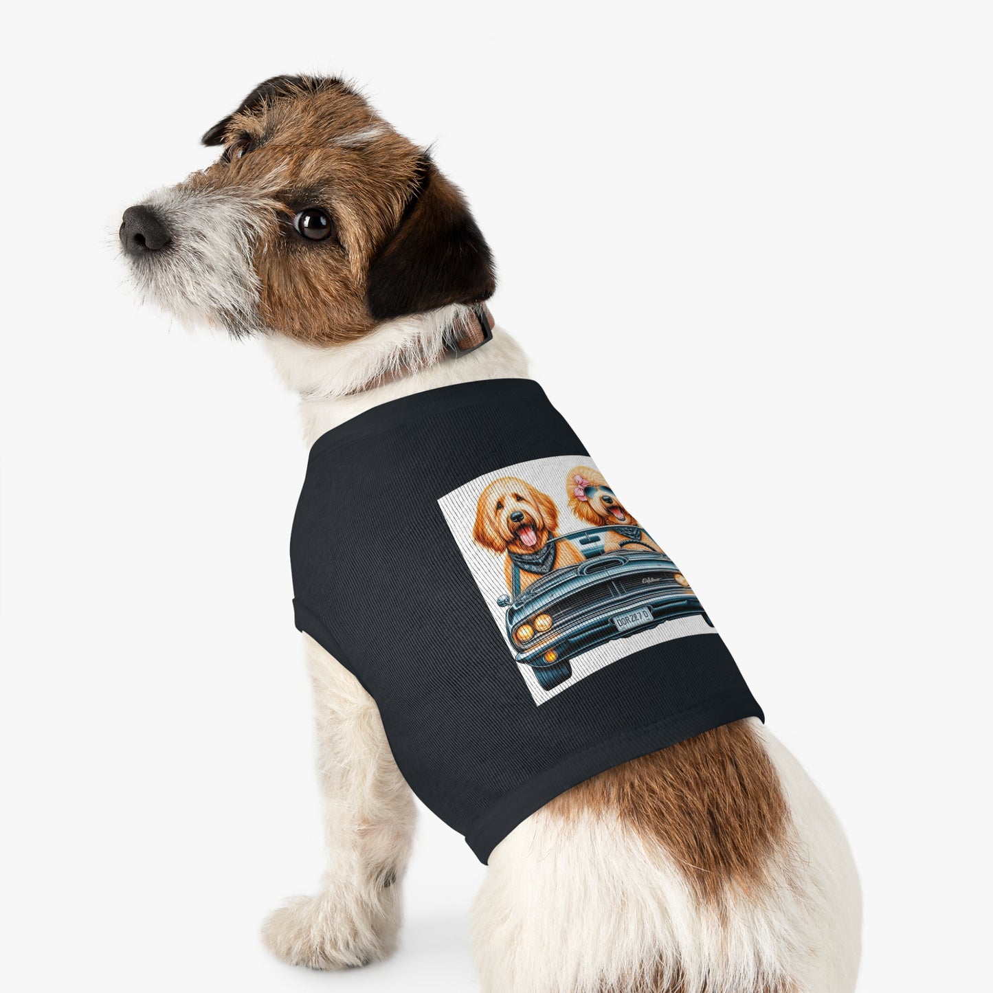 Wacky Pet Tank Golden Doodle Pets Printify