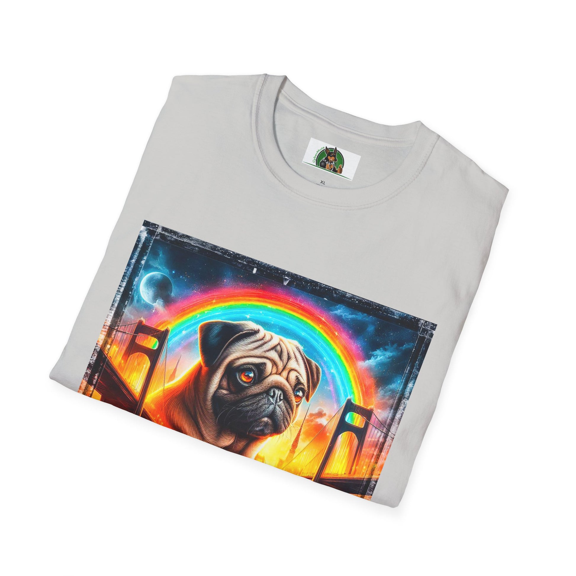 Pugs T-Shirt Printify   