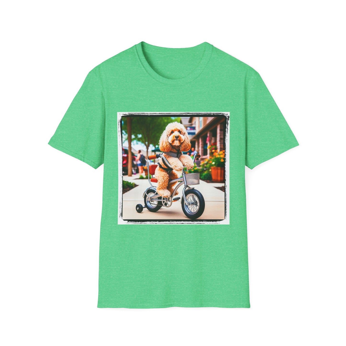 CockerPoo T-Shirt Printify S Heather Irish Green