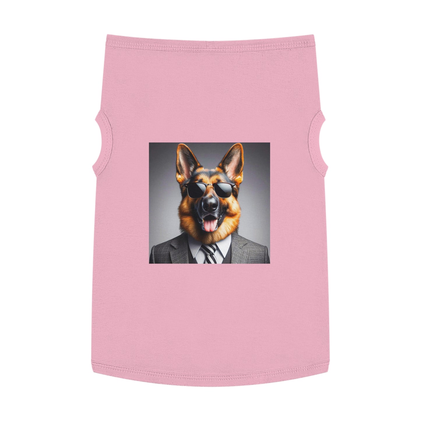 Pet Tank Top German Shepherd Pets Printify XL Pink 