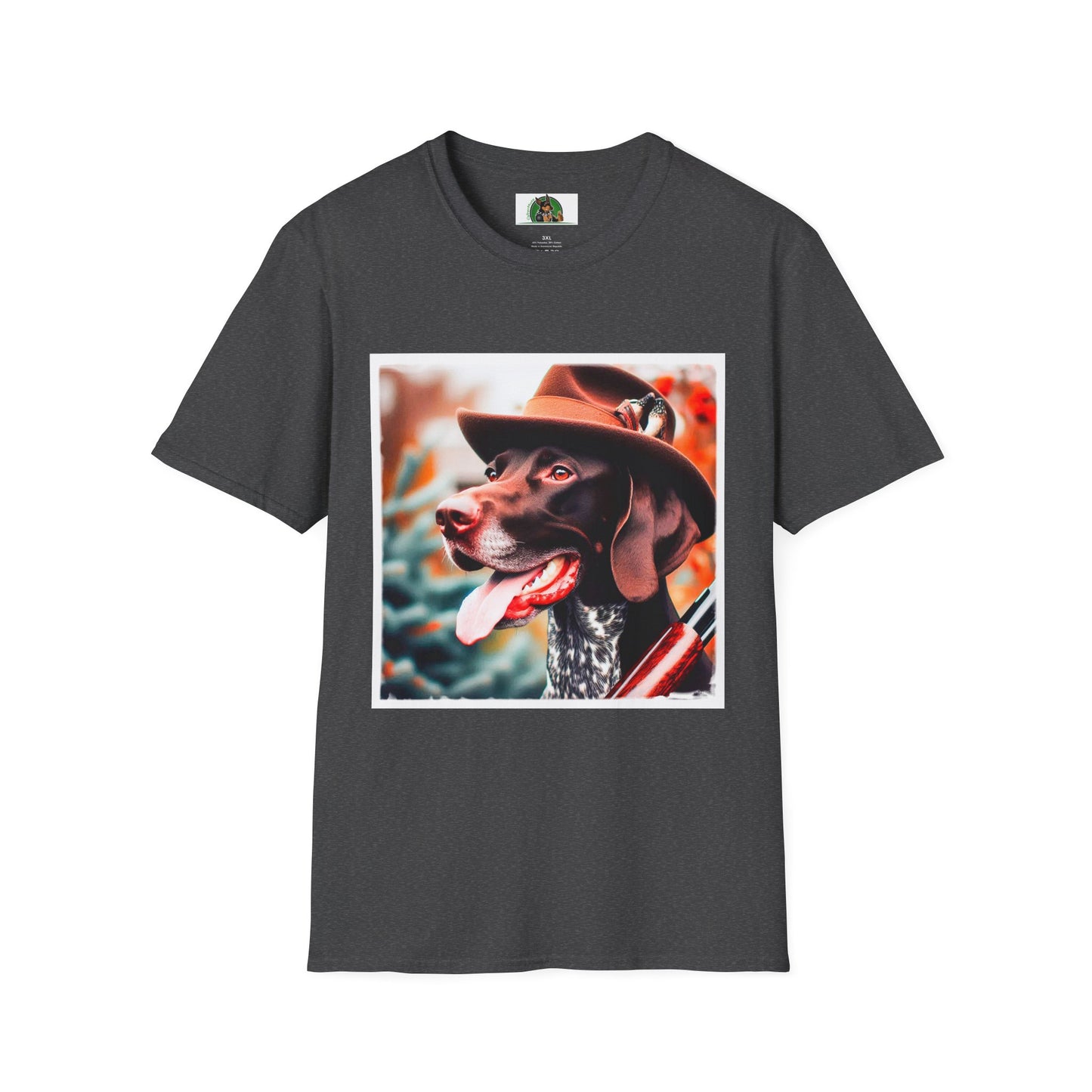 German Shorthaired Pointer T-Shirt Printify XS Dark Heather 