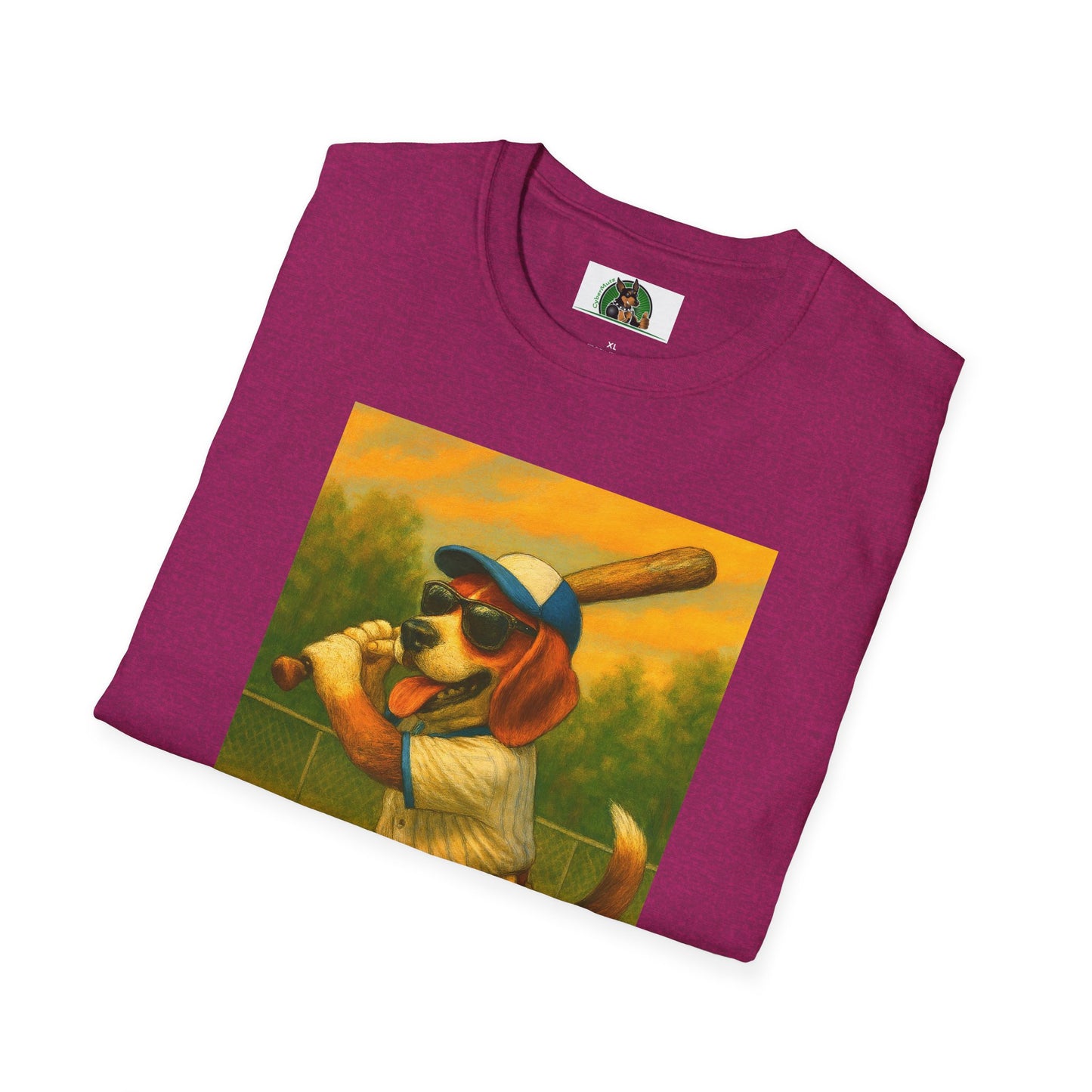 Sports Beagle Baseball T-Shirt