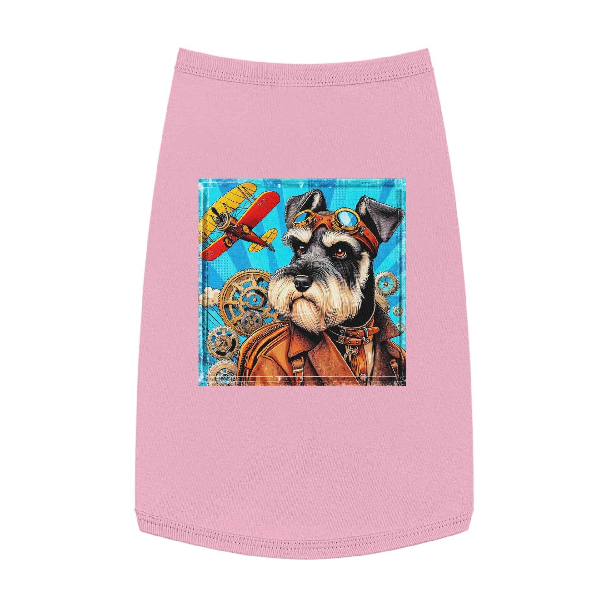 Pet Tank Top Miniature Schnauzer Pets Printify   