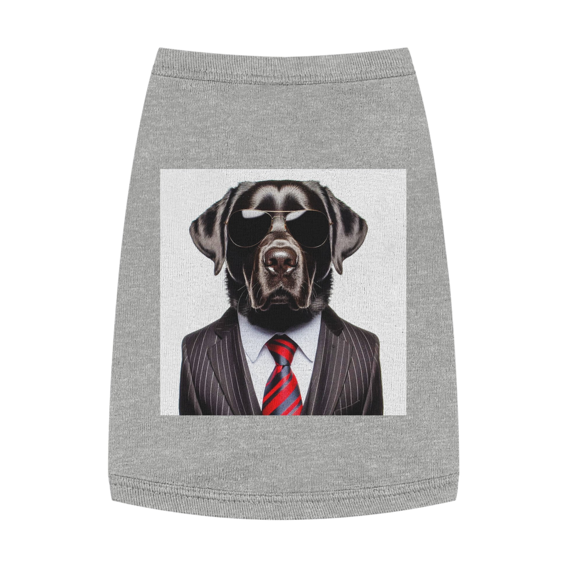 Pet Tank Top Labrador Retriever Pets Printify M Heather 