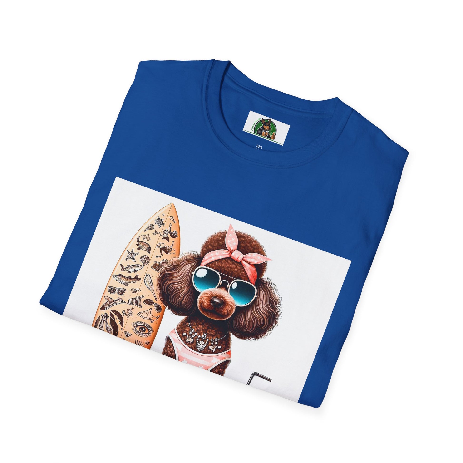 Poodle T-Shirt Printify