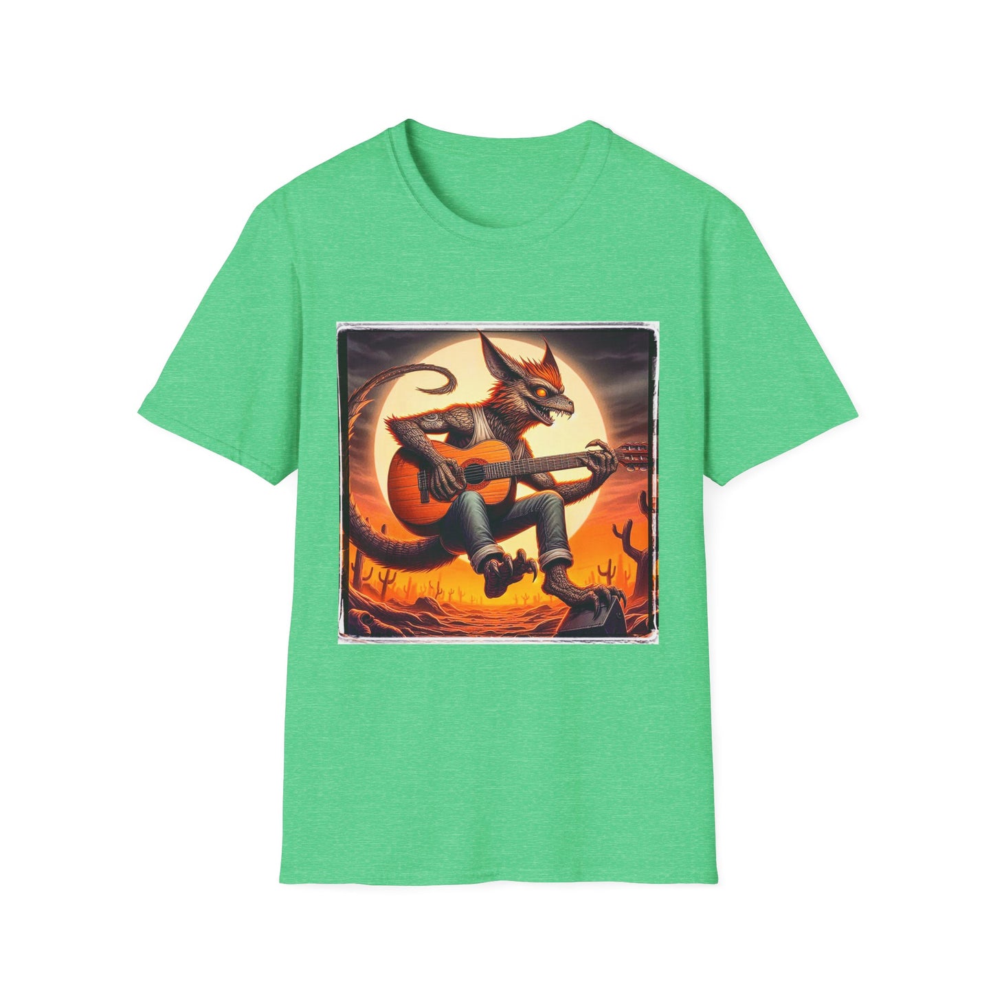 Chupacabra T-Shirt Printify S Heather Irish Green 