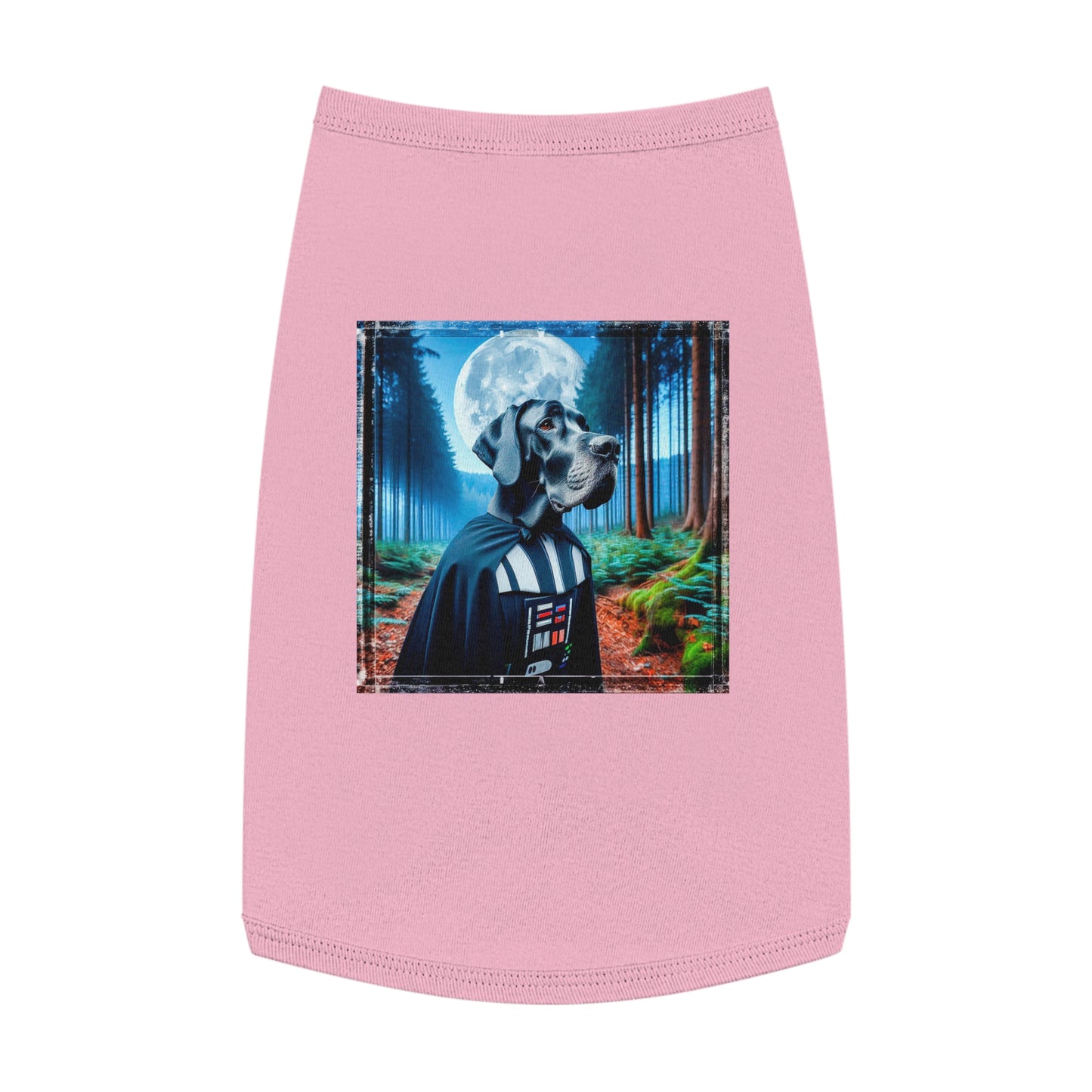 Pet Tank Top Great Dane Pets Printify L Pink