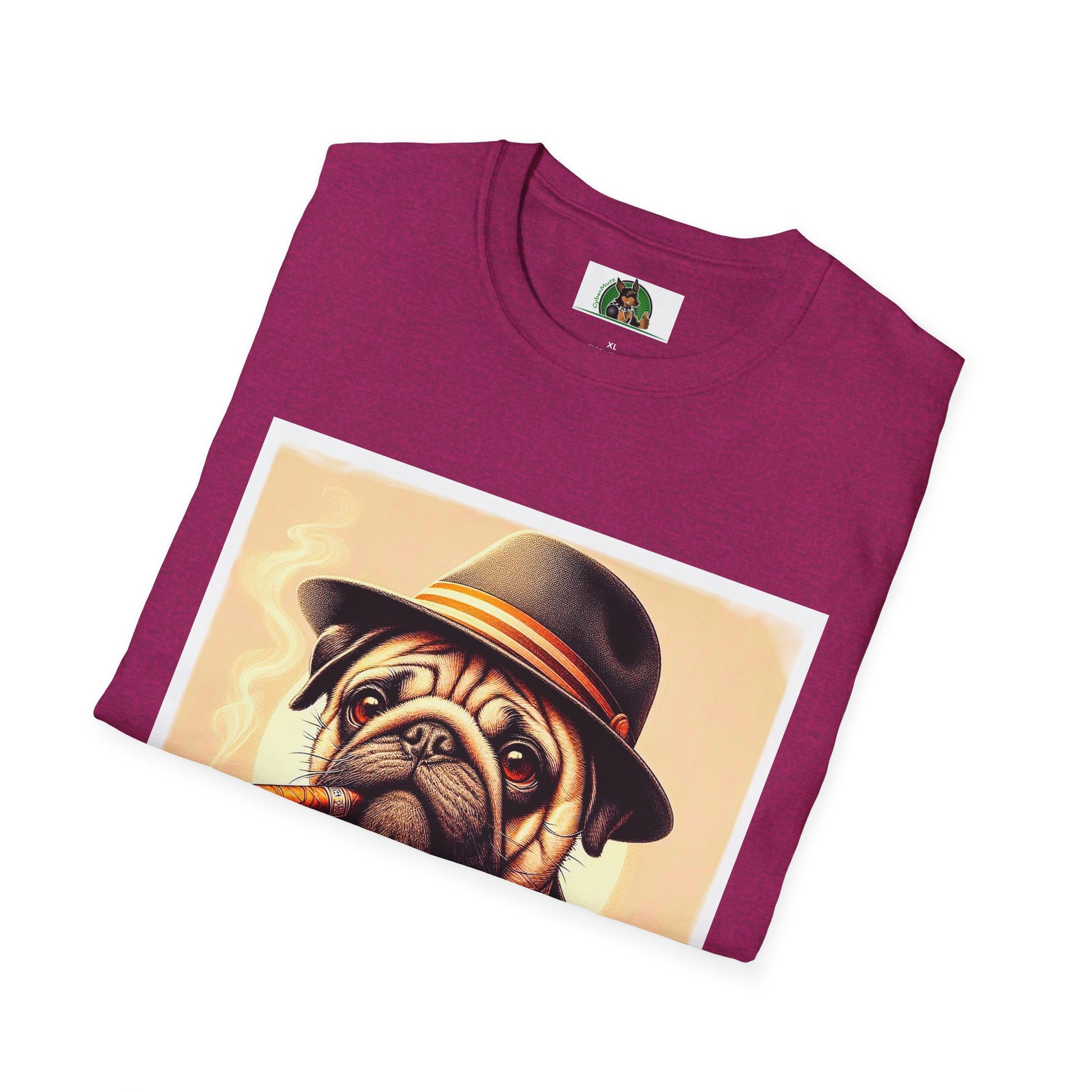 Pugs T-Shirt Printify   