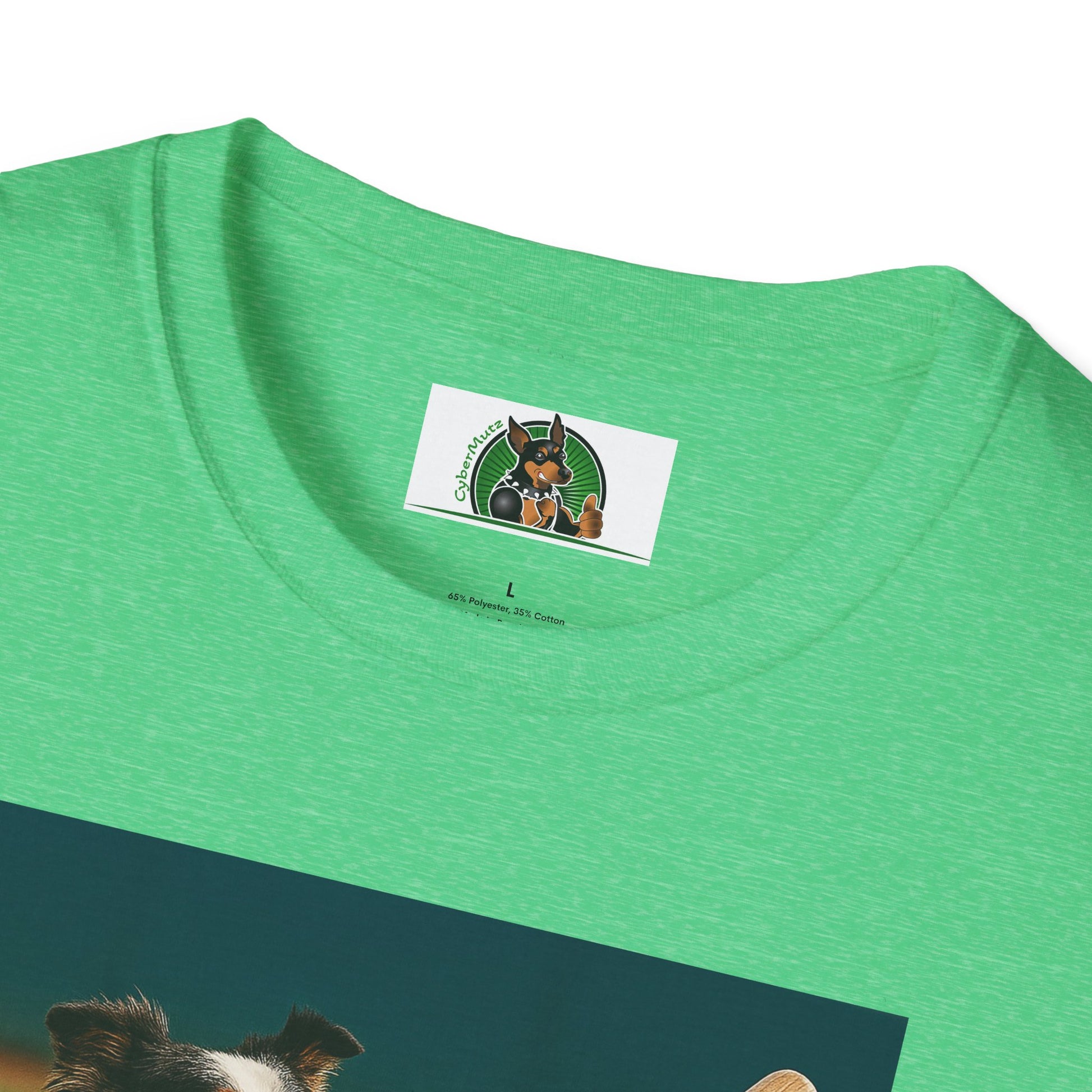 Sports Baseball Australian Shepherd Unisex T-Shirt T-Shirt Printify