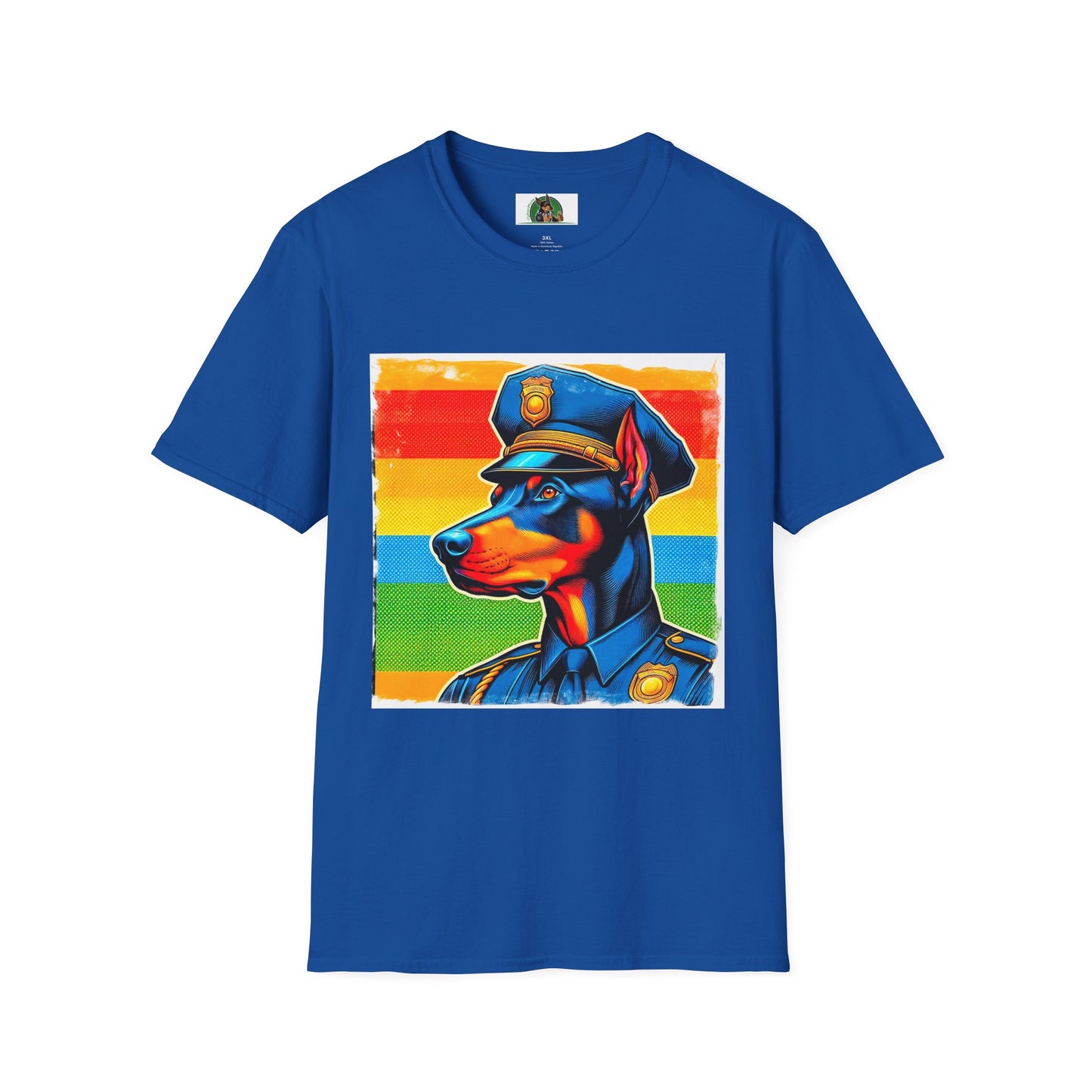 Doberman T-Shirt Printify XS Royal 