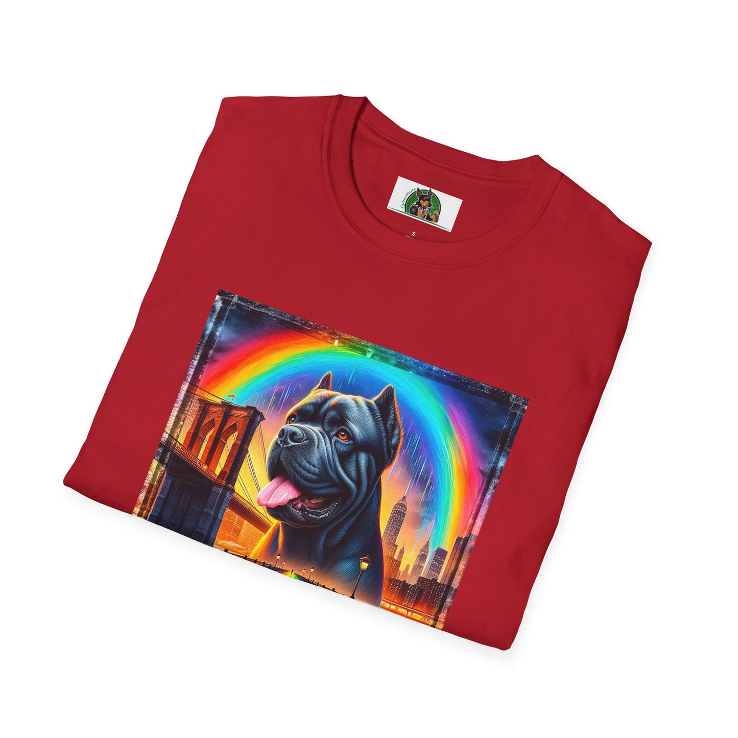 Cane Corso Rainbow Bridge TShirt