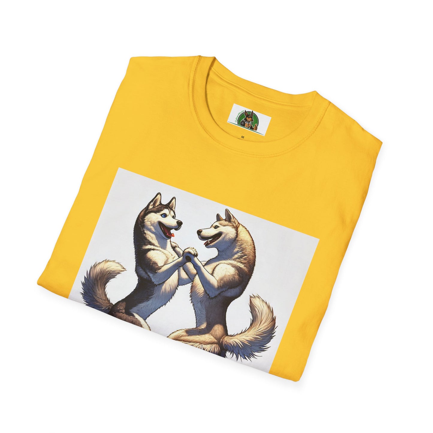 Dancing Huskies T-Shirt