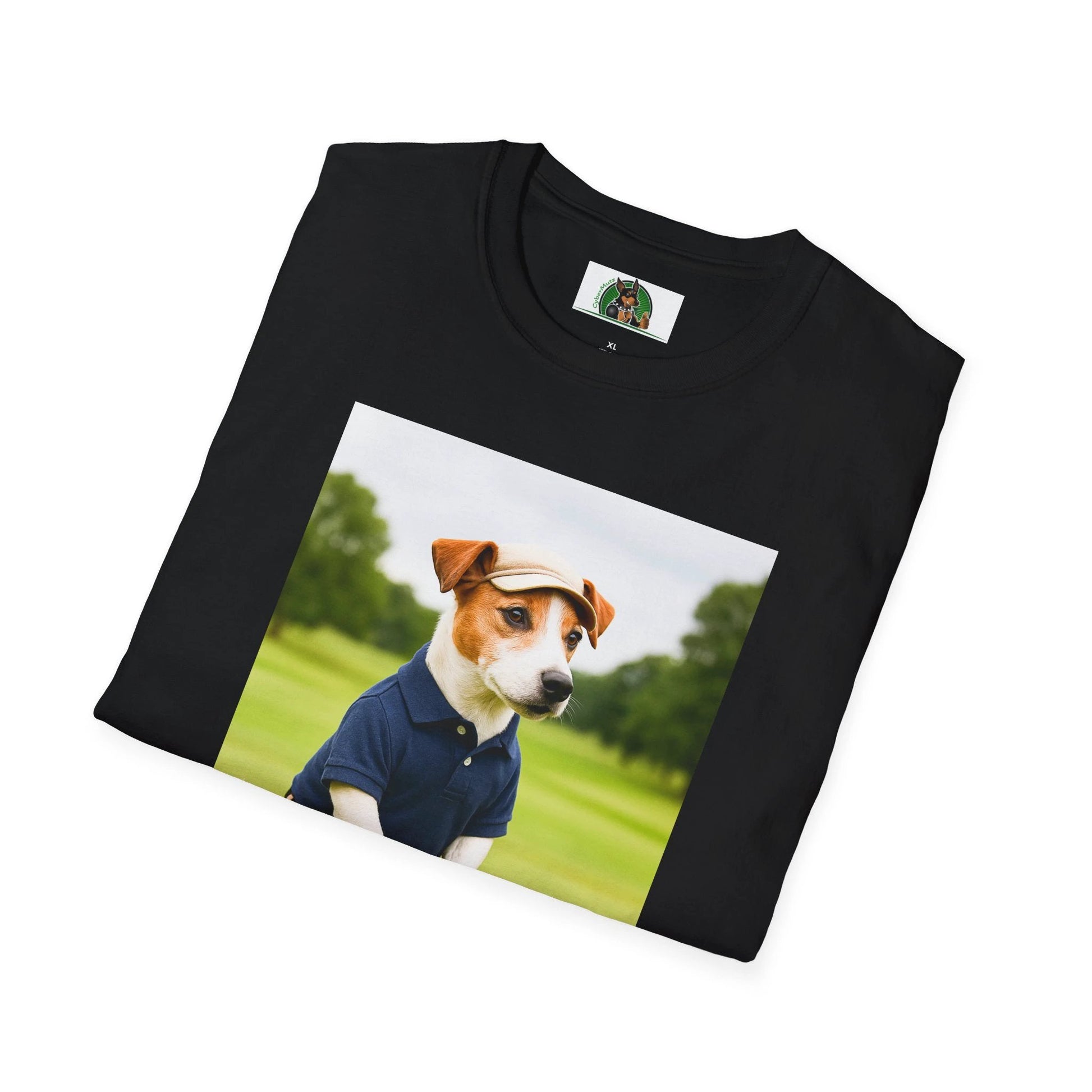 Jack Russell Golf Tee — Sports Dog T-Shirt by Printify