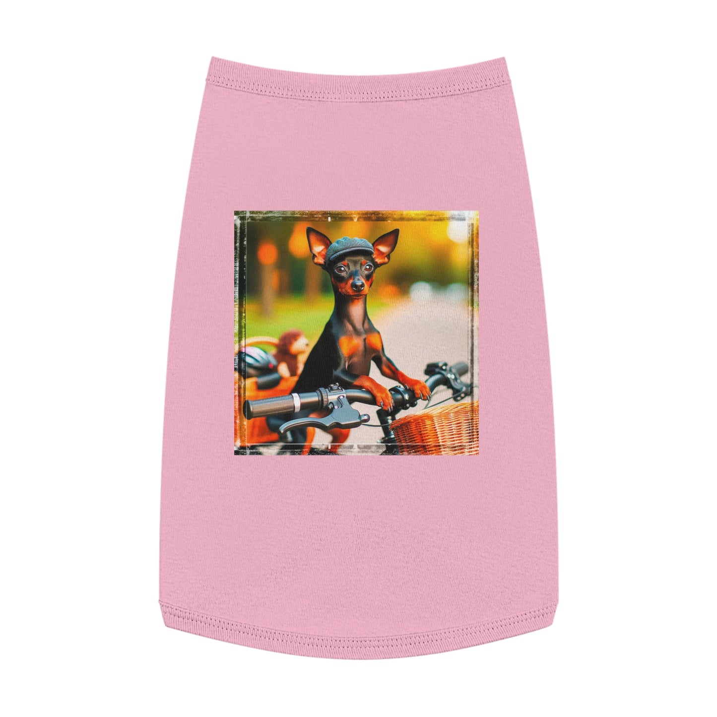 Dog Tank Top - Min Pin Tank Tops Pets Printify   