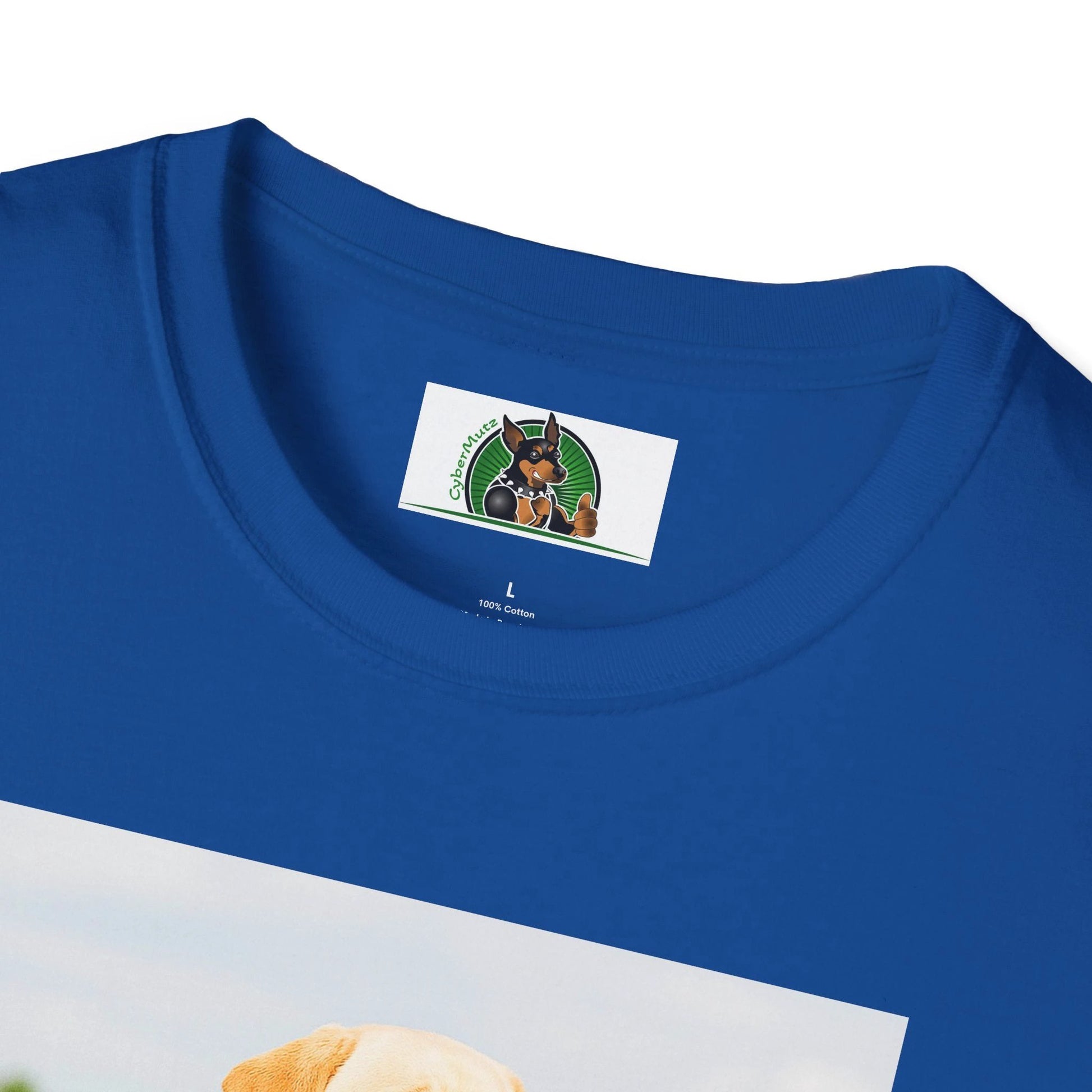 Labrador Retriever Golf T-Shirt — Sports Dog Tee for Dog Lovers T-Shirt Printify