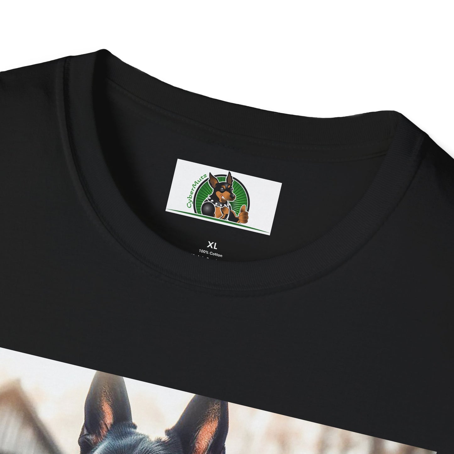 Muscle German Shepherd T-Shirt T-Shirt Printify