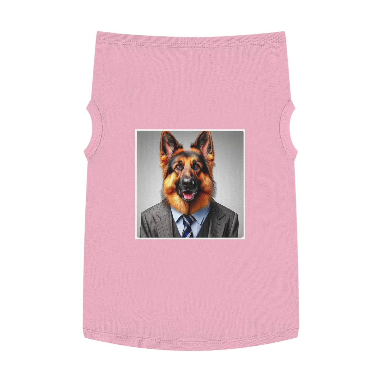 Pet Tank Top German Shepherd Pets Printify XL Pink