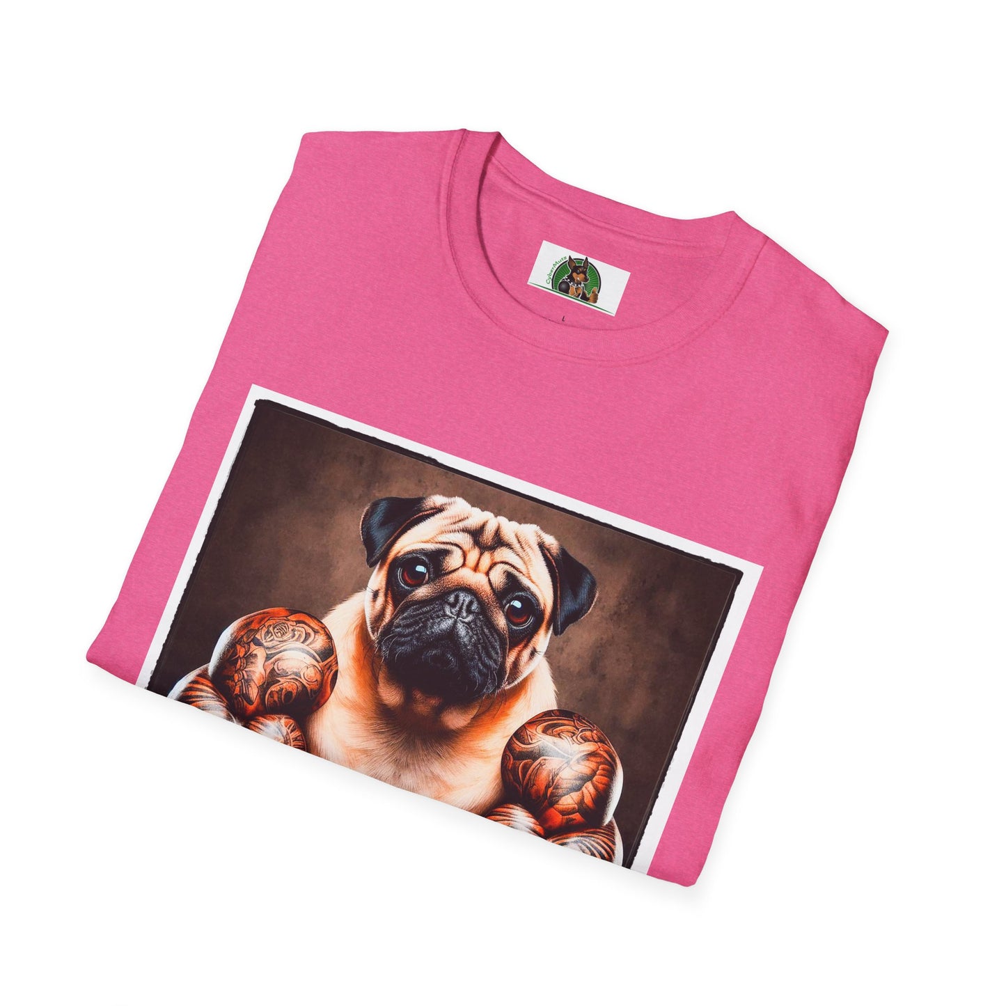 Pugs T-Shirt Printify   