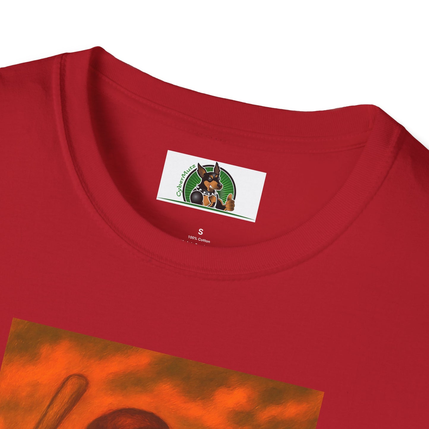 Dog Lover Unisex T-Shirt - Cavalier King Charles Sports Baseball Design