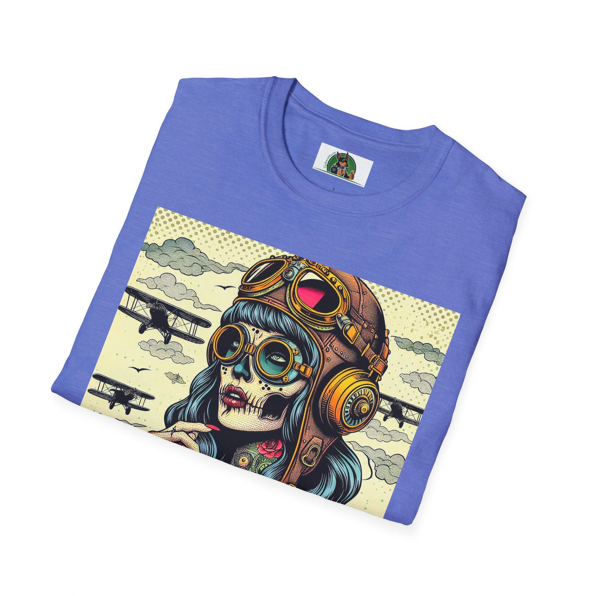 Zombie Girl T-Shirt Printify   