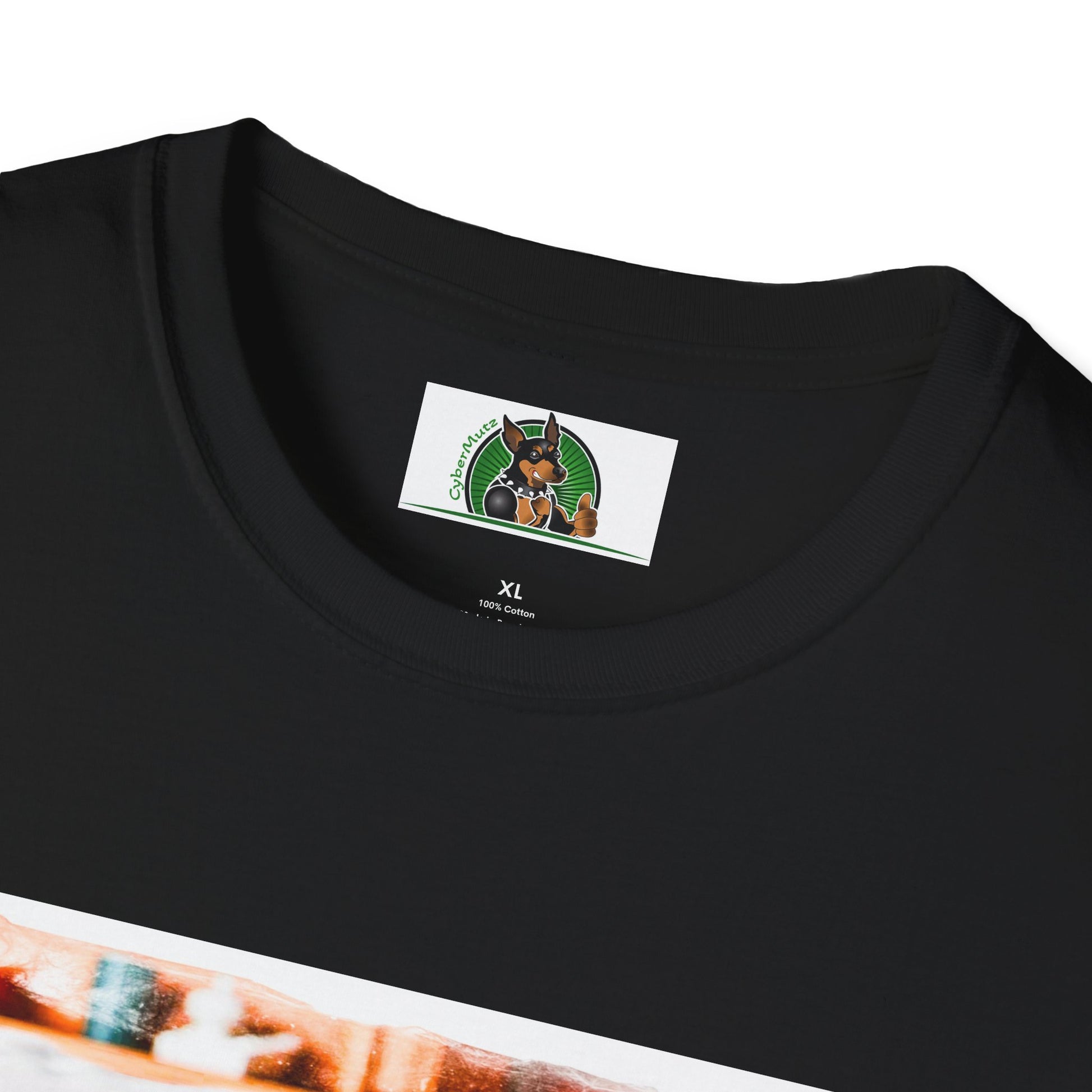 Basset Hound In Bath Robe Pic T-Shirt Printify