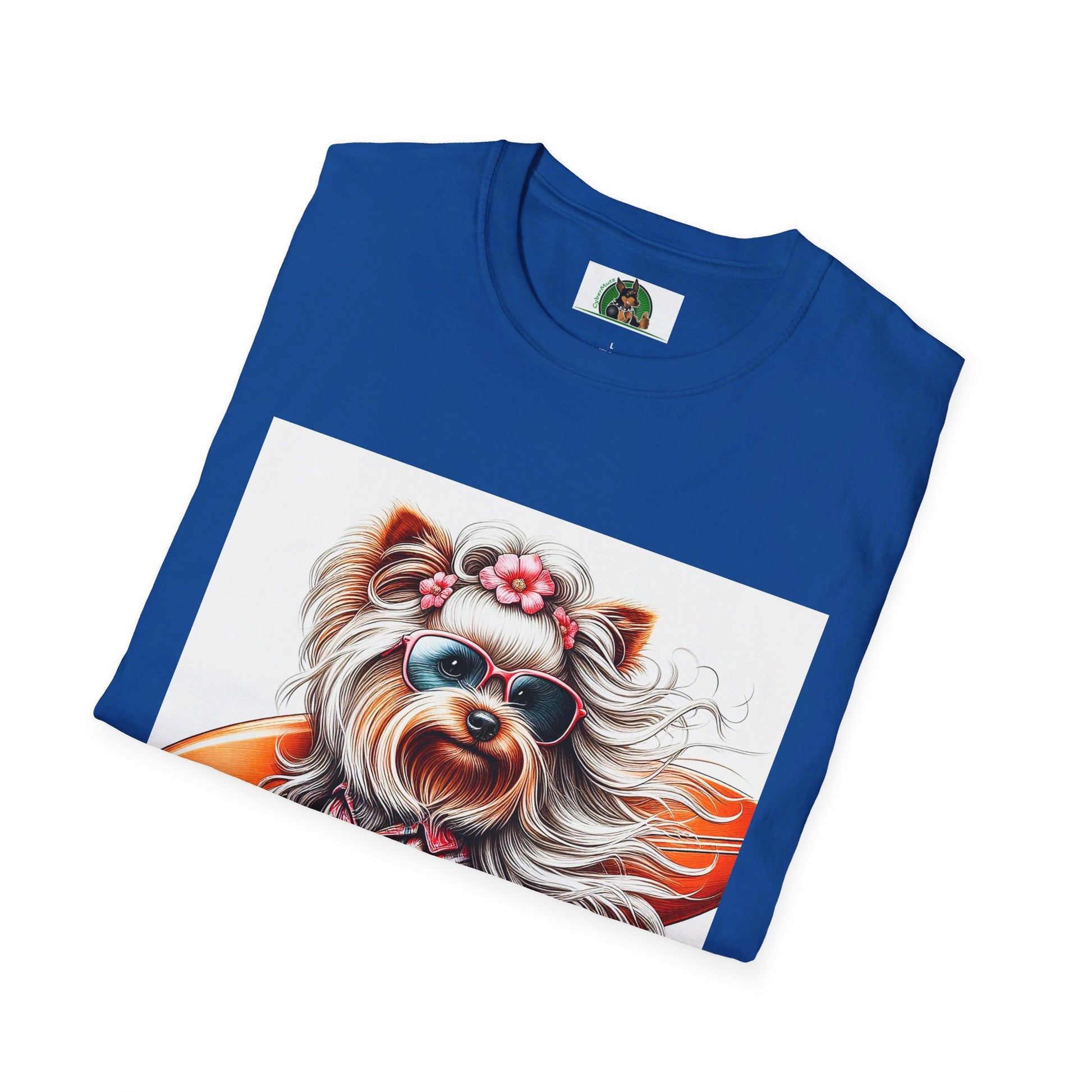 Yorkie T-Shirt Printify   