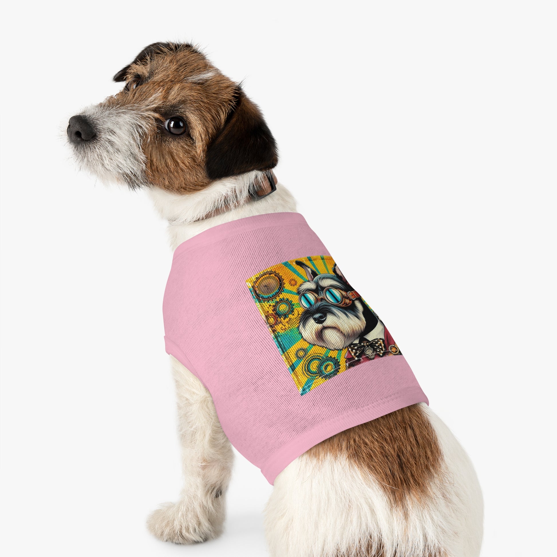 Miniature Schnauzer fun gears shirt Pets Printify