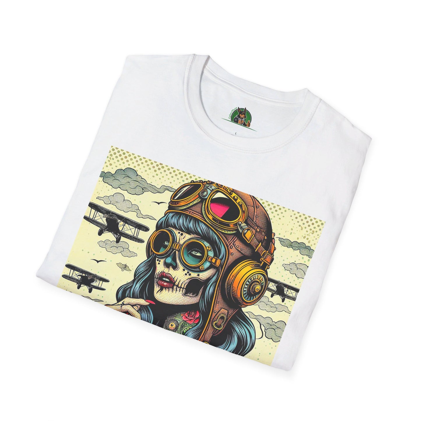 Zombie Girl T-Shirt Printify   