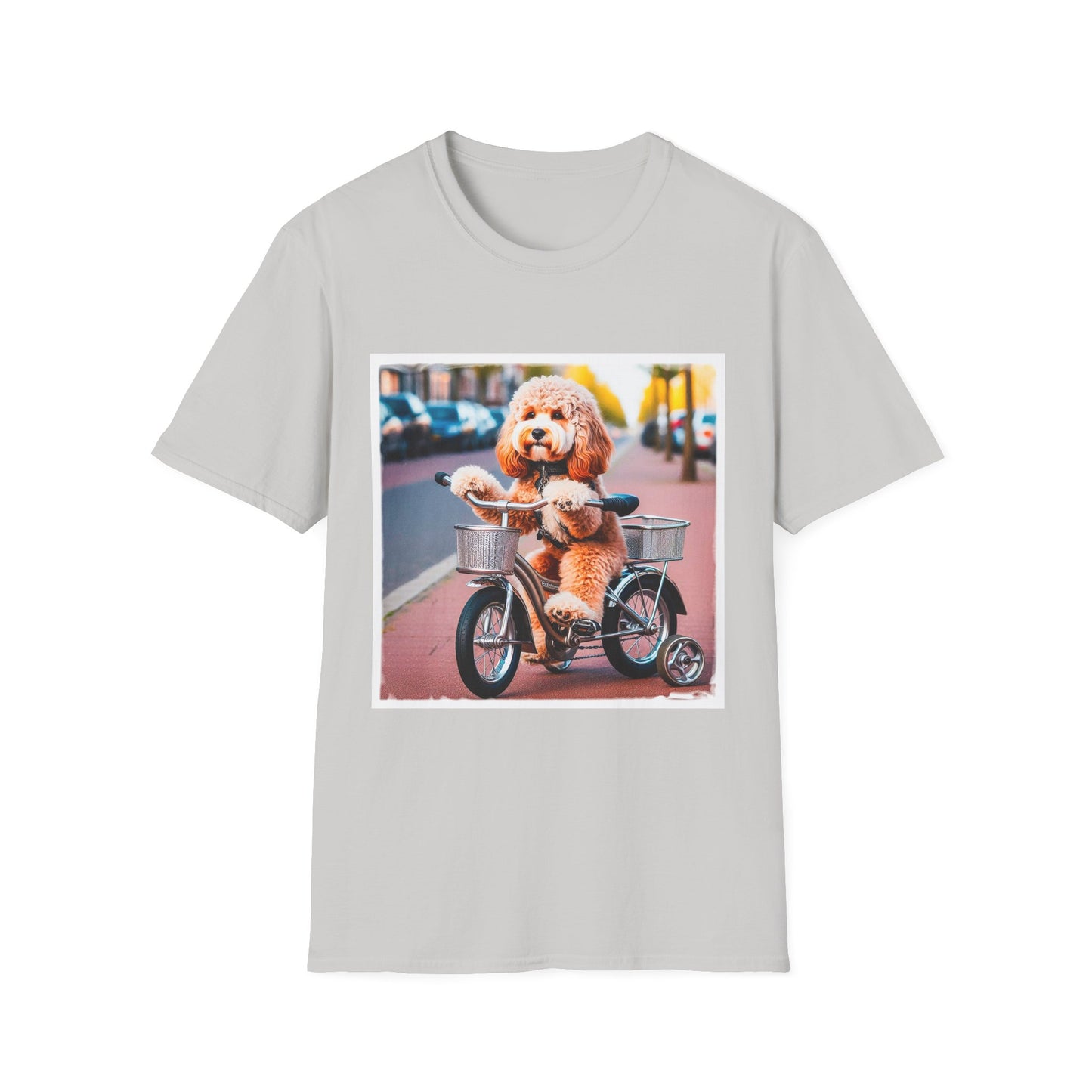 CockerPoo T-Shirt Printify S Ice Grey