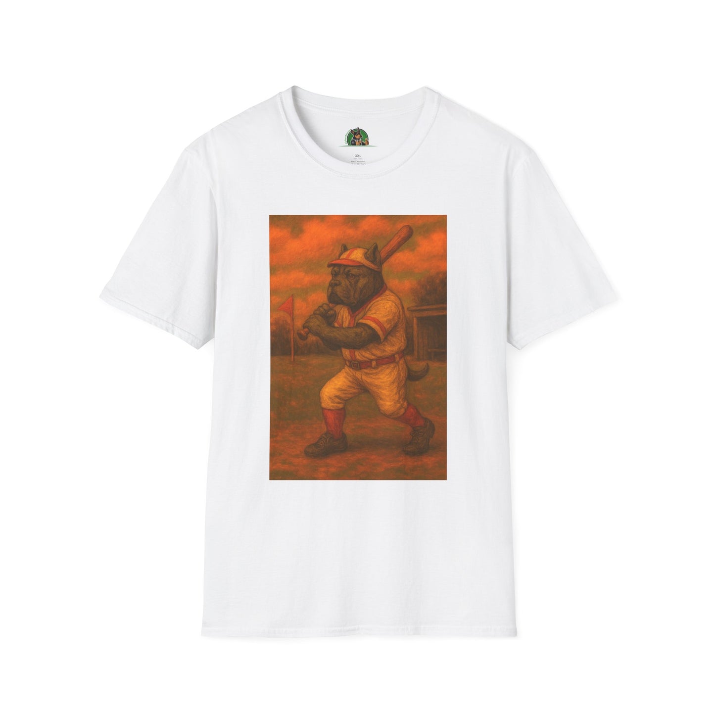 Cane Corso Sports T-Shirt Baseball T-Shirt Printify White XS